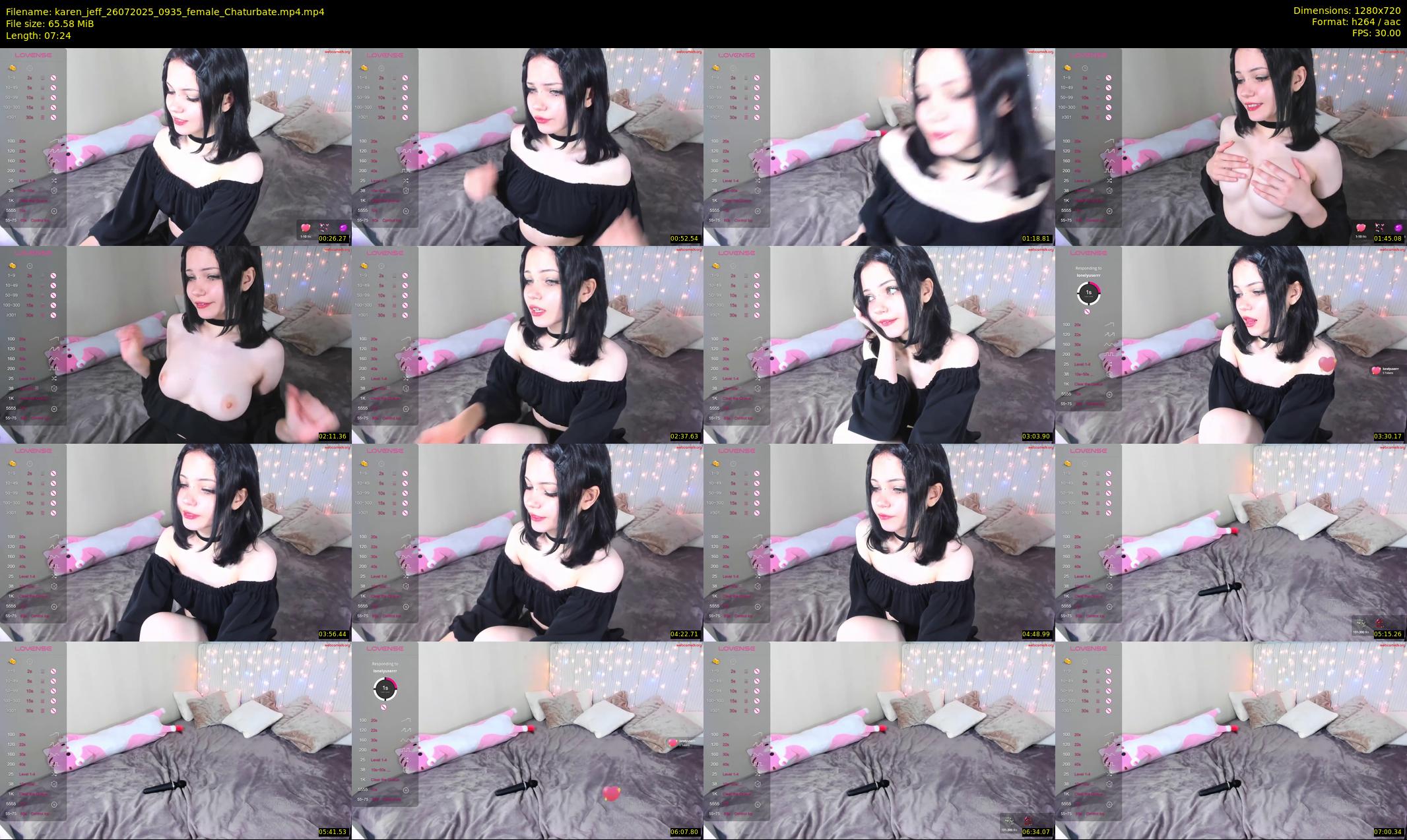 karen_jeff — 8 minute Chaturbate female cam show recording, 720p, Jul 26, 2025