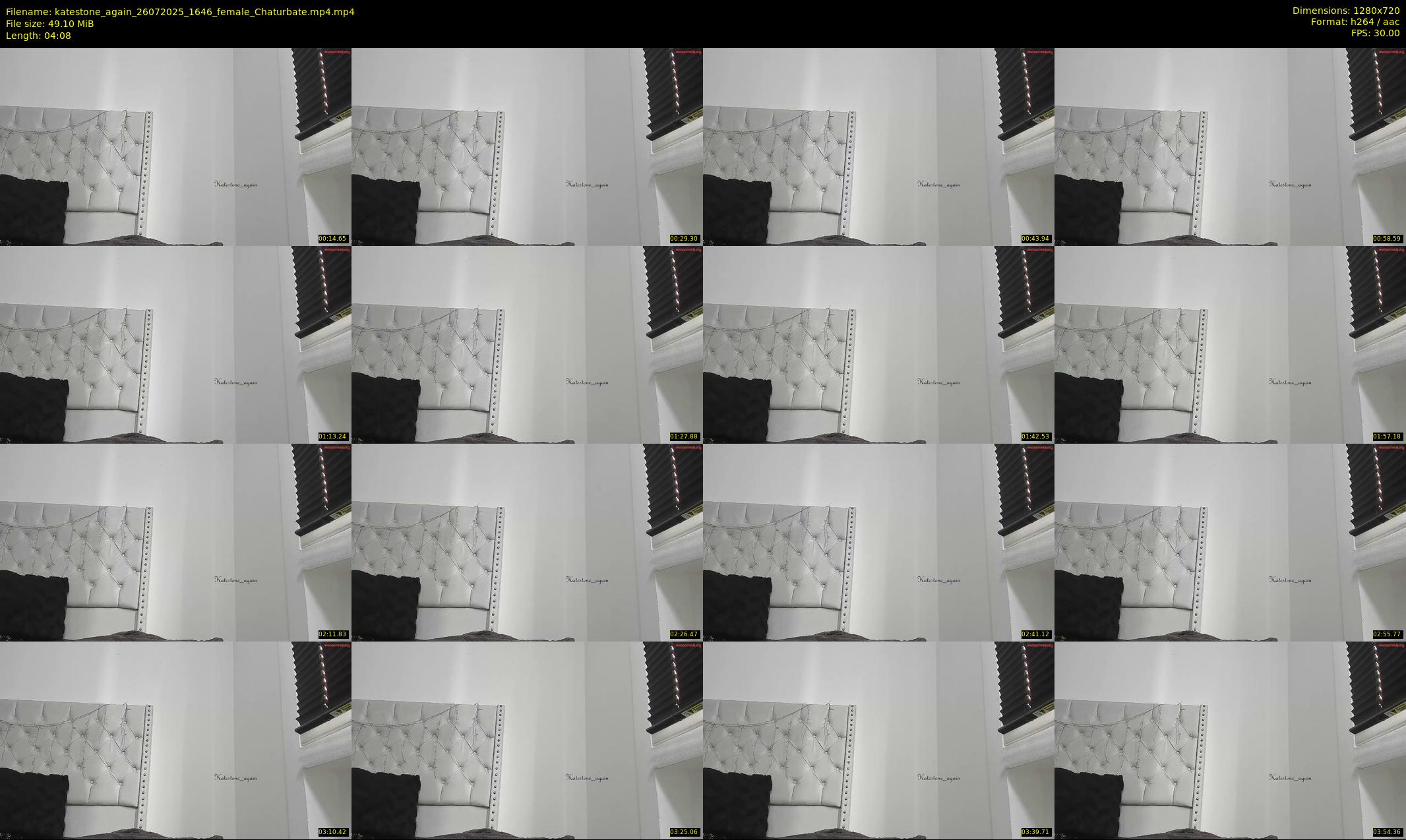 katestone_again — 5 minute Chaturbate female cam show recording, 720p, Jul 26, 2025