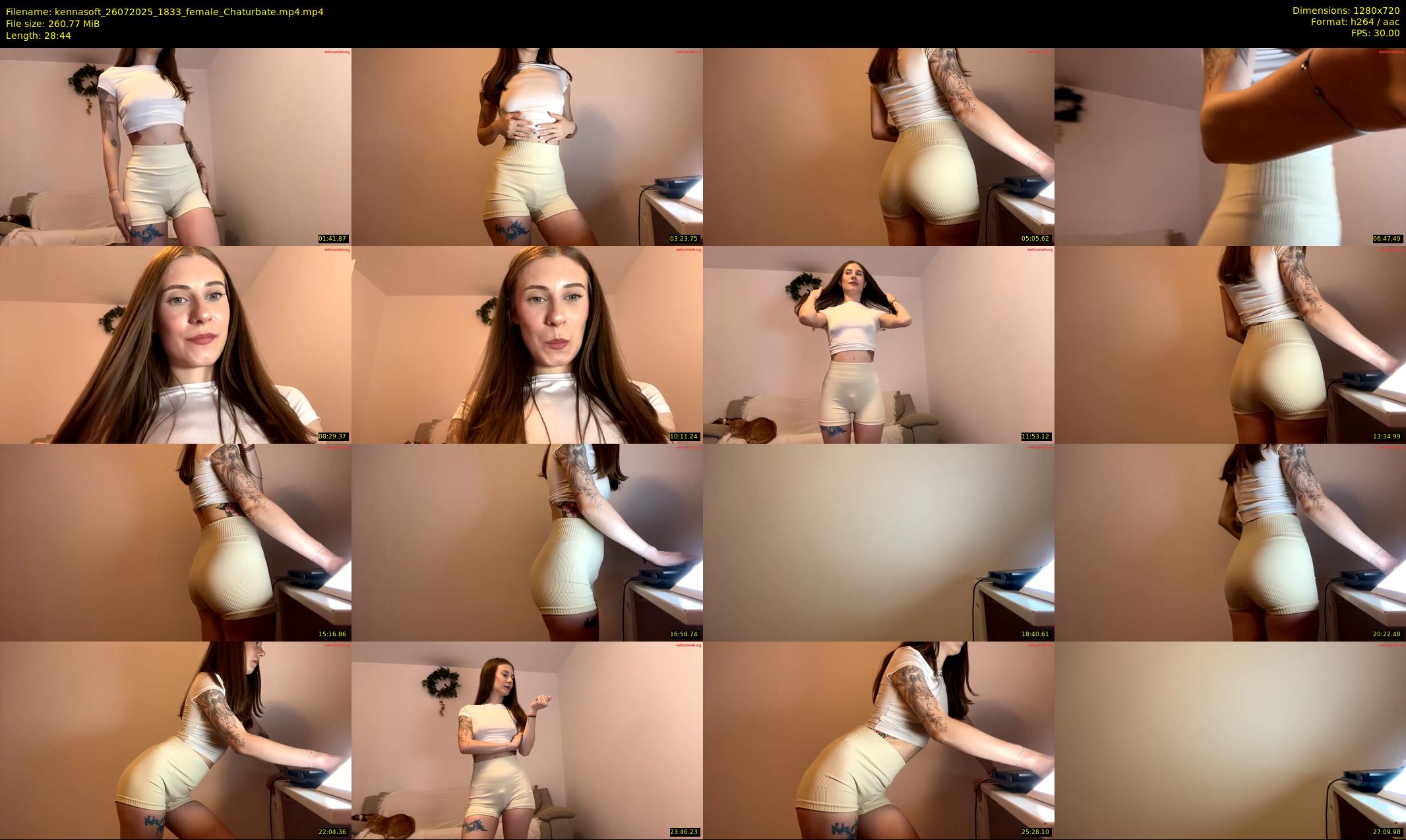 kennasoft — 29 minute Chaturbate female cam show recording, 720p, Jul 26, 2025