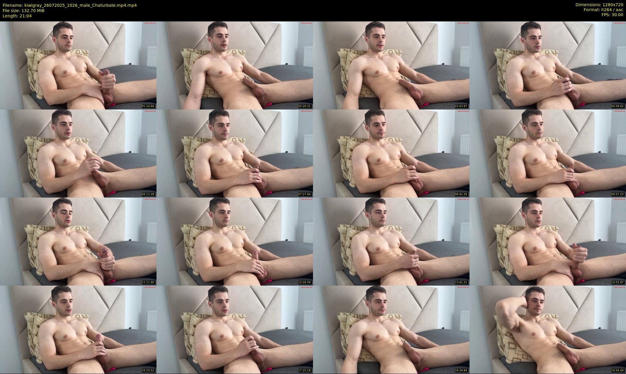 kiwigray — 22 minute Chaturbate male cam show recording, 720p, Jul 26, 2025