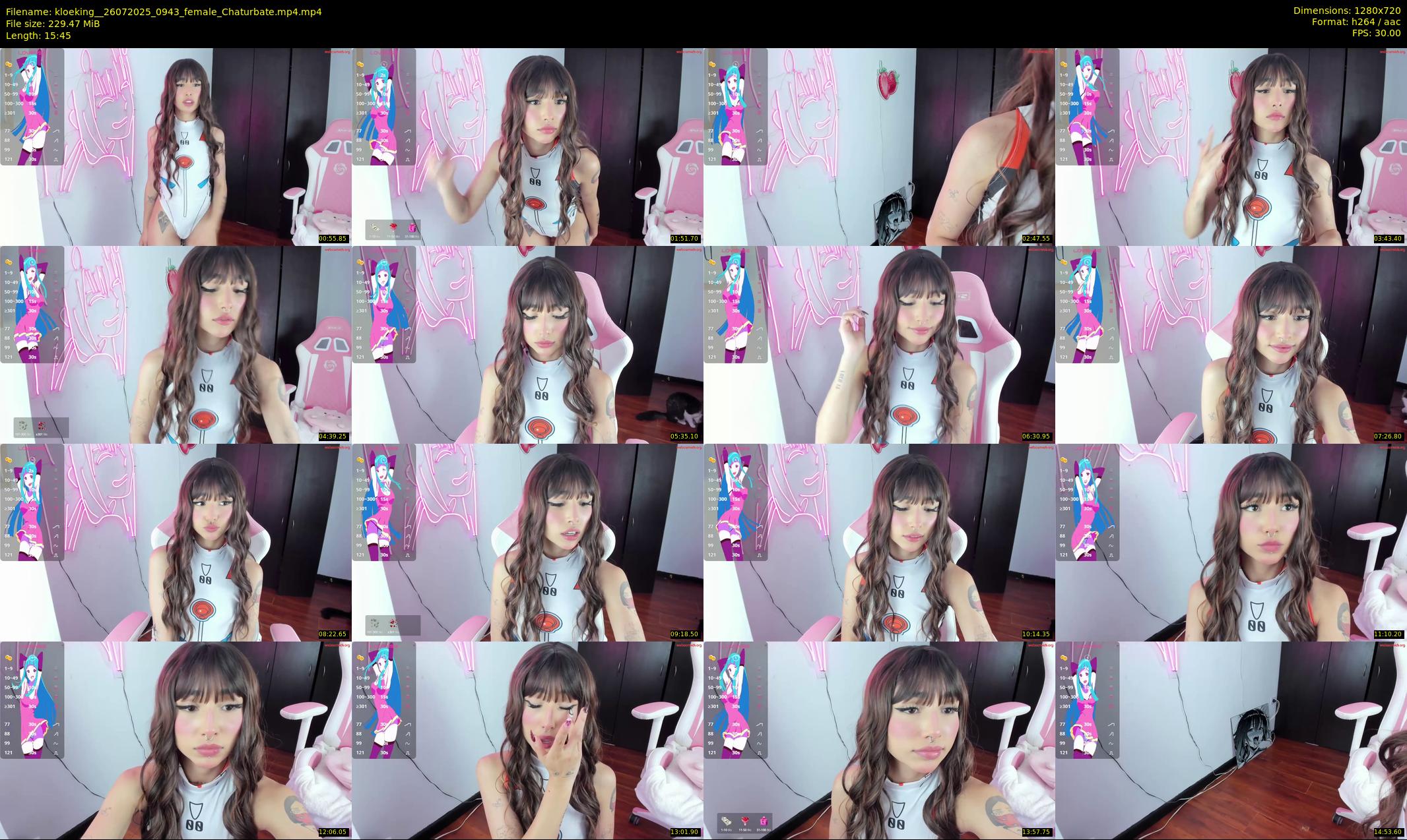 kloeking_ — 16 minute Chaturbate female cam show recording, 720p, Jul 26, 2025