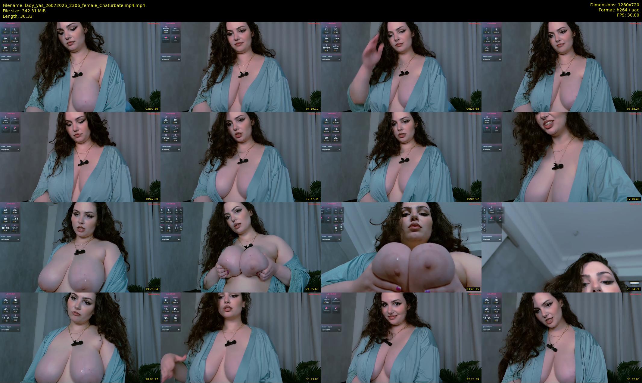 lady_yas — 37 minute Chaturbate female cam show recording, 720p, Jul 26, 2025