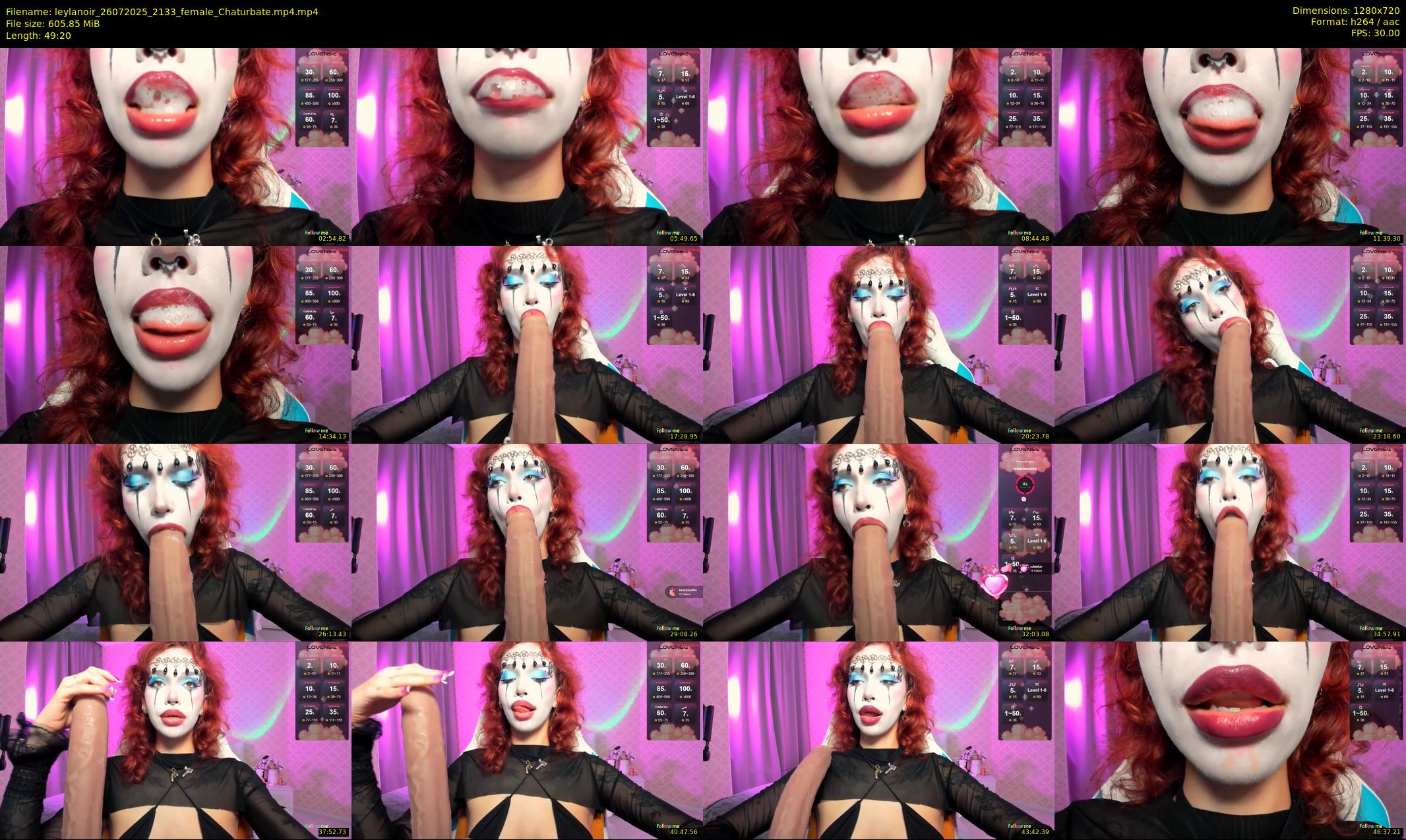 leylanoir — 50 minute Chaturbate female cam show recording, 720p, Jul 26, 2025