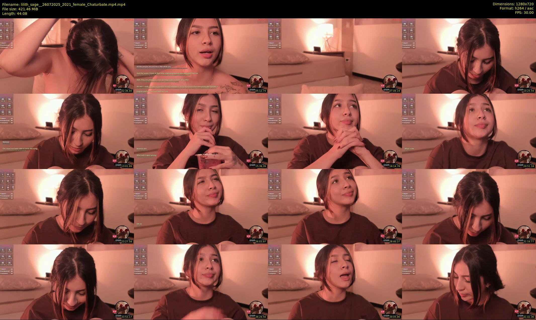 lilith_sage_ — 45 minute Chaturbate female cam show recording, 720p, Jul 26, 2025