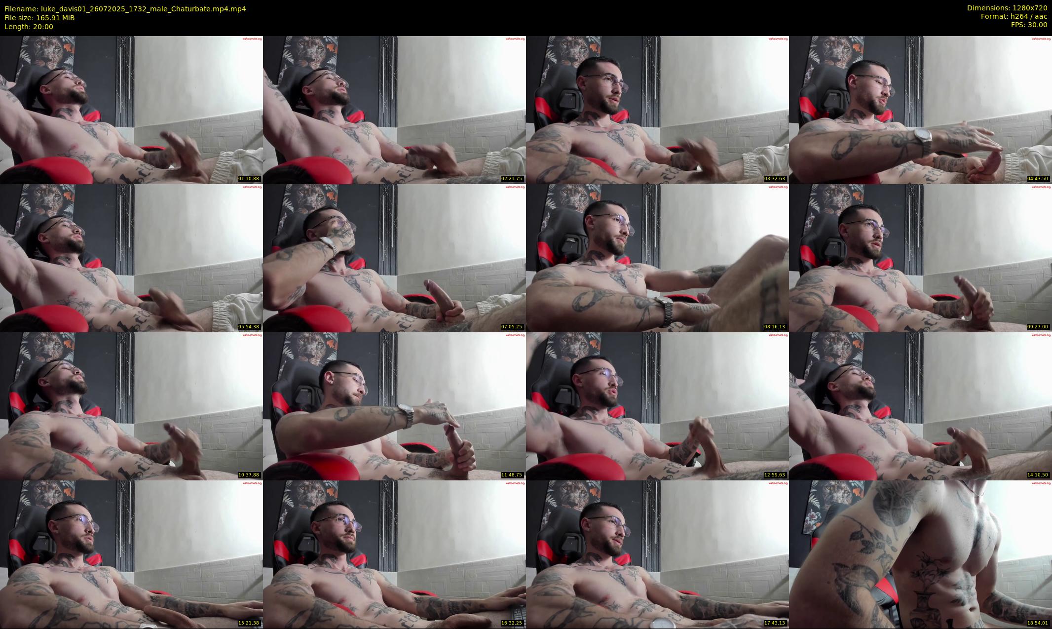 luke_davis01 — 20 minute Chaturbate male cam show recording, 720p, Jul 26, 2025