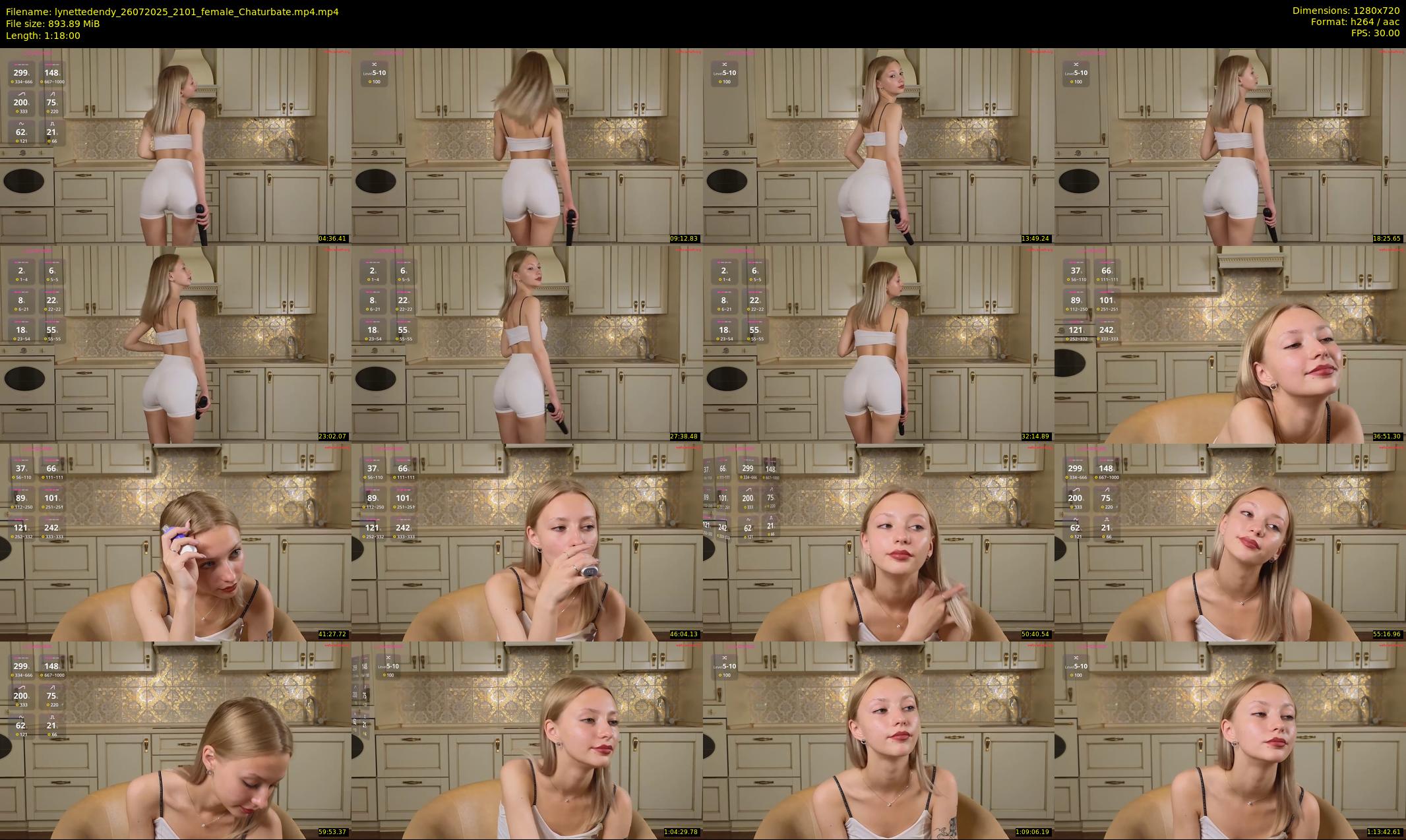 lynettedendy — 78 minute Chaturbate female cam show recording, 720p, Jul 26, 2025