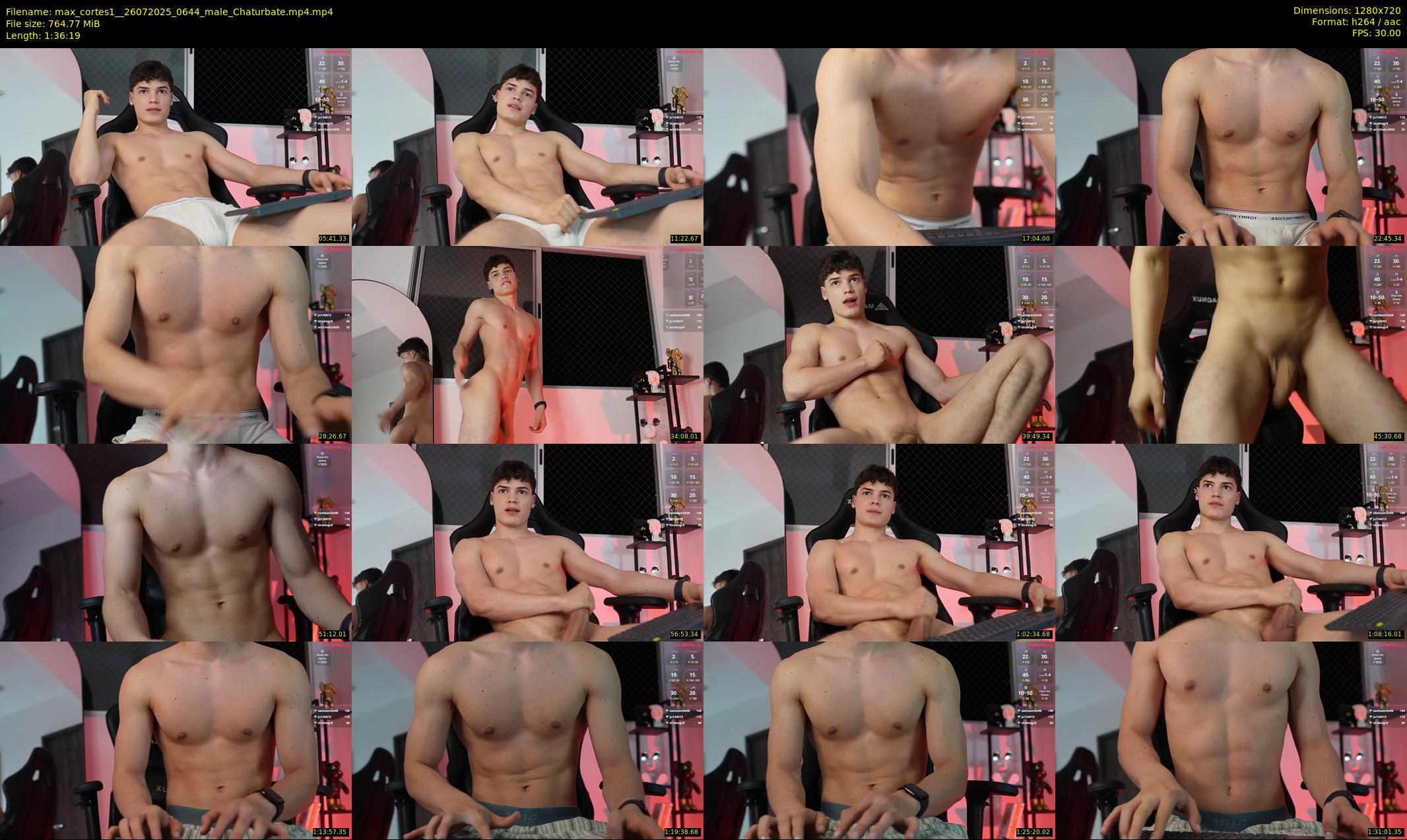 max_cortes1_ — 97 minute Chaturbate male cam show recording, 720p, Jul 26, 2025