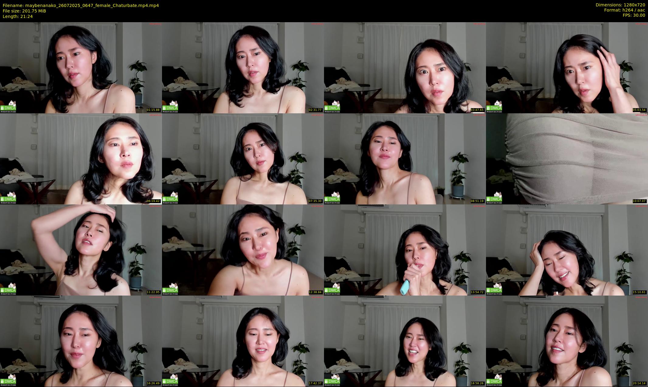 maybenanako — 22 minute Chaturbate female cam show recording, 720p, Jul 26, 2025