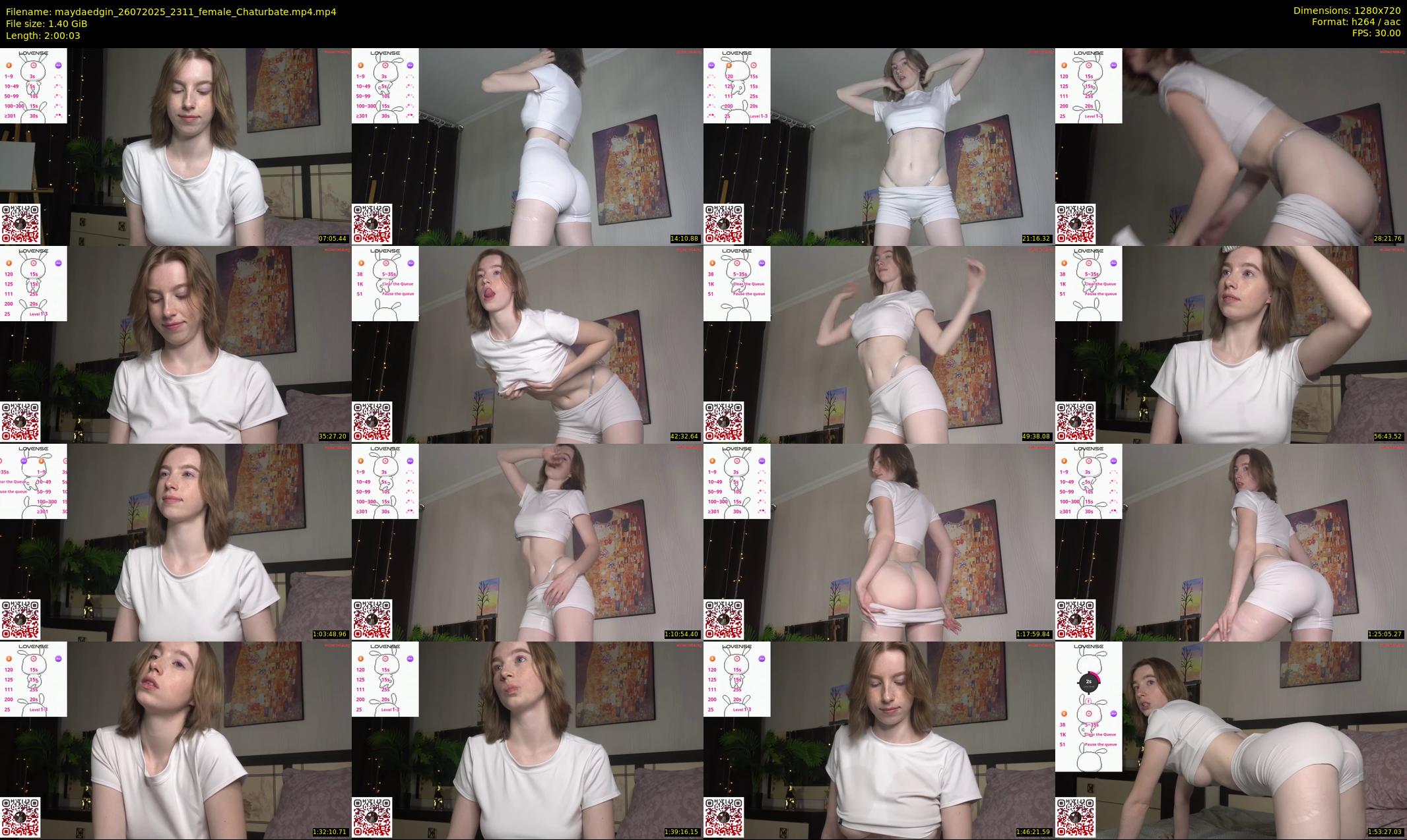 maydaedgin — 121 minute Chaturbate female cam show recording, 720p, Jul 26, 2025