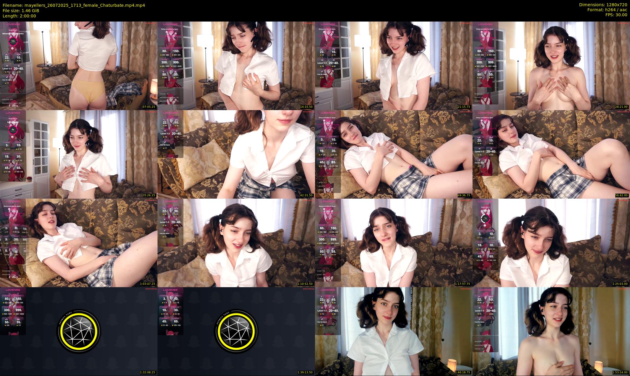 mayellers — 120 minute Chaturbate female cam show recording, 720p, Jul 26, 2025