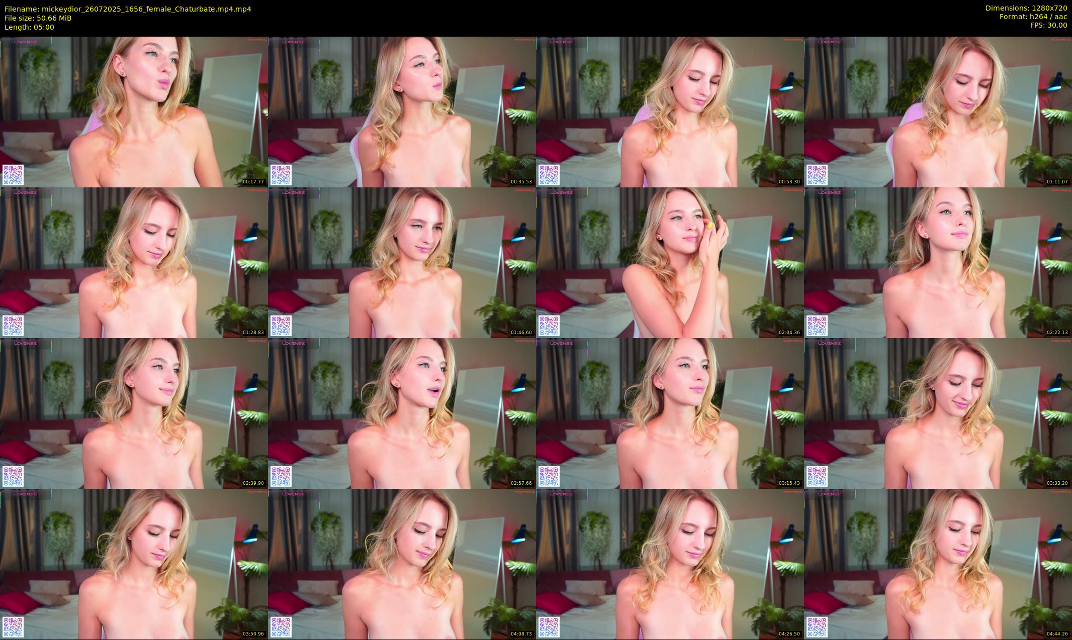 mickeydior — 5 minute Chaturbate female cam show recording, 720p, Jul 26, 2025