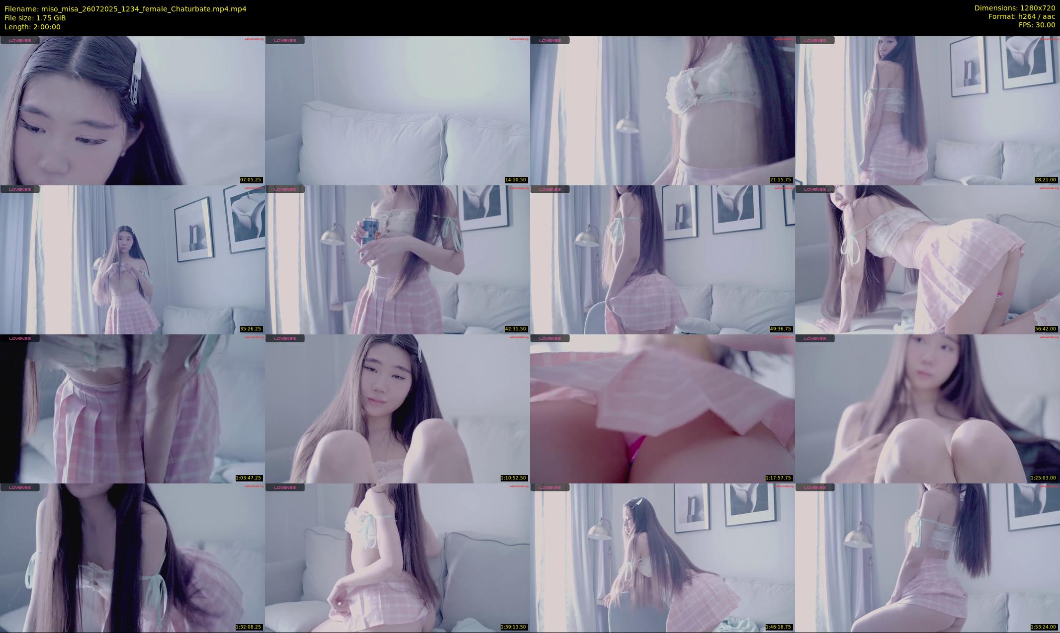 miso_misa — 120 minute Chaturbate female cam show recording, 720p, Jul 26, 2025