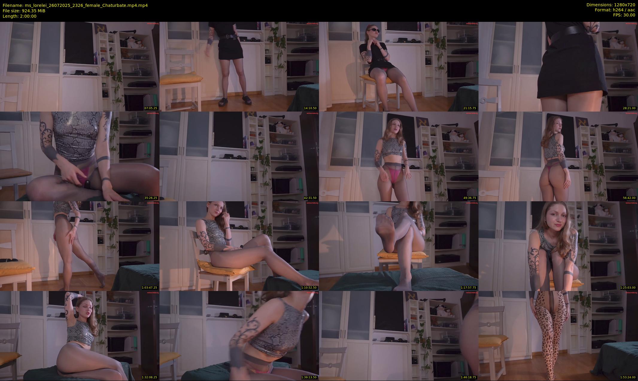 ms_lorelei — 120 minute Chaturbate female cam show recording, 720p, Jul 26, 2025