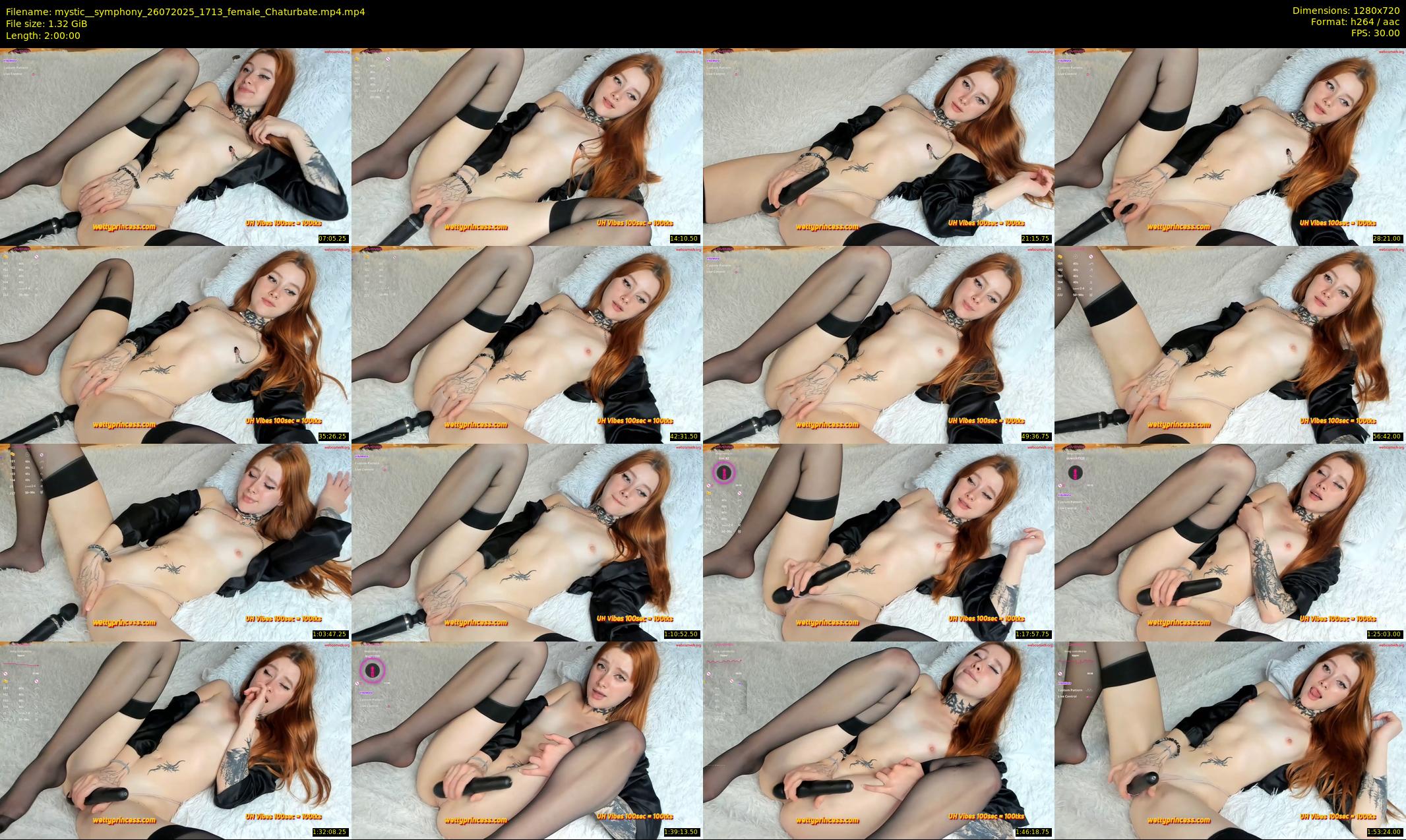 mystic__symphony — 120 minute Chaturbate female cam show recording, 720p, Jul 26, 2025