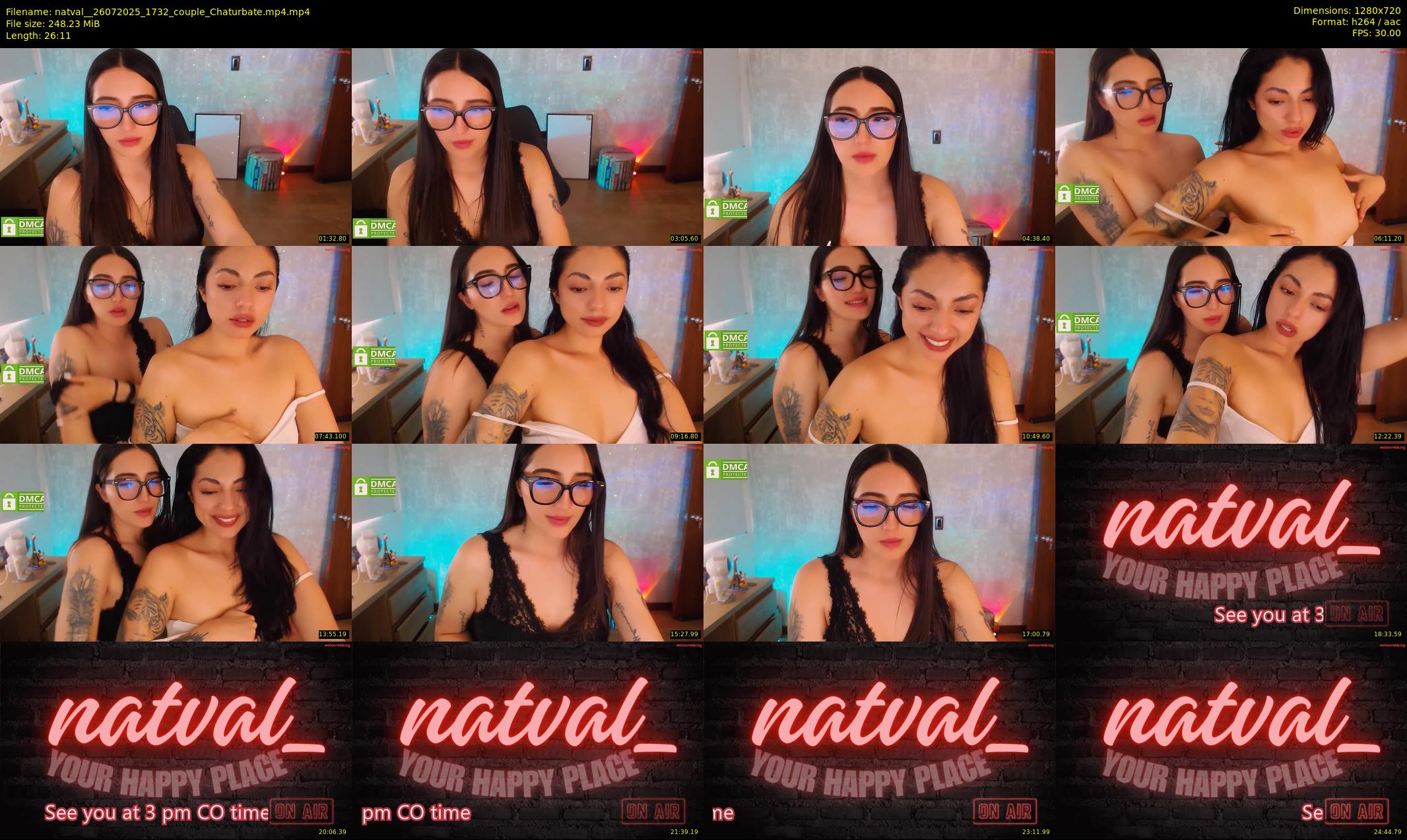 natval_ — 27 minute Chaturbate couple cam show recording, 720p, Jul 26, 2025