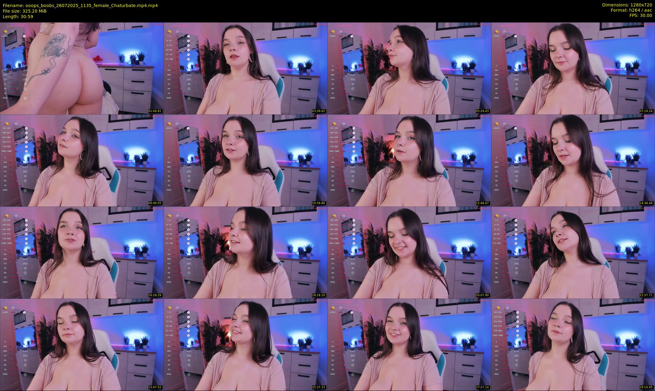 ooops_boobs — 31 minute Chaturbate female cam show recording, 720p, Jul 26, 2025