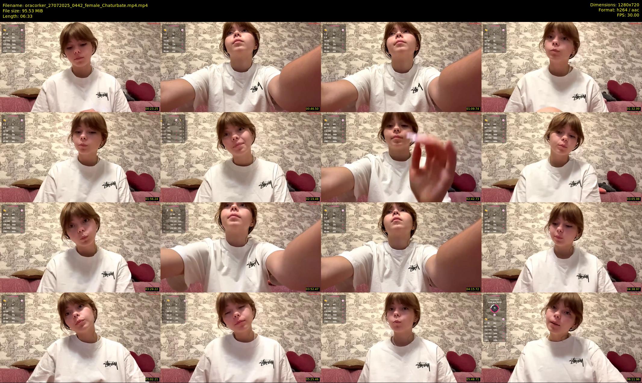 oracorker — 7 minute Chaturbate female cam show recording, 720p, Jul 27, 2025