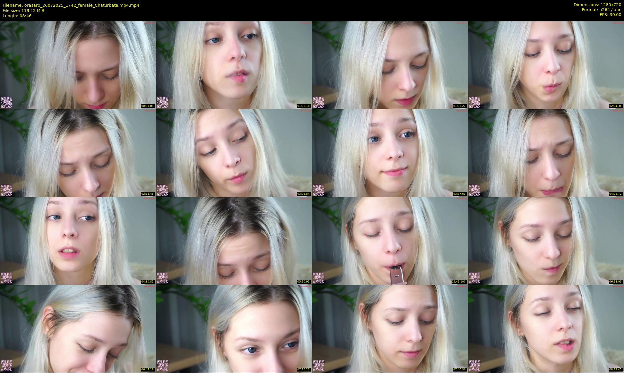 orasaro — 9 minute Chaturbate female cam show recording, 720p, Jul 26, 2025