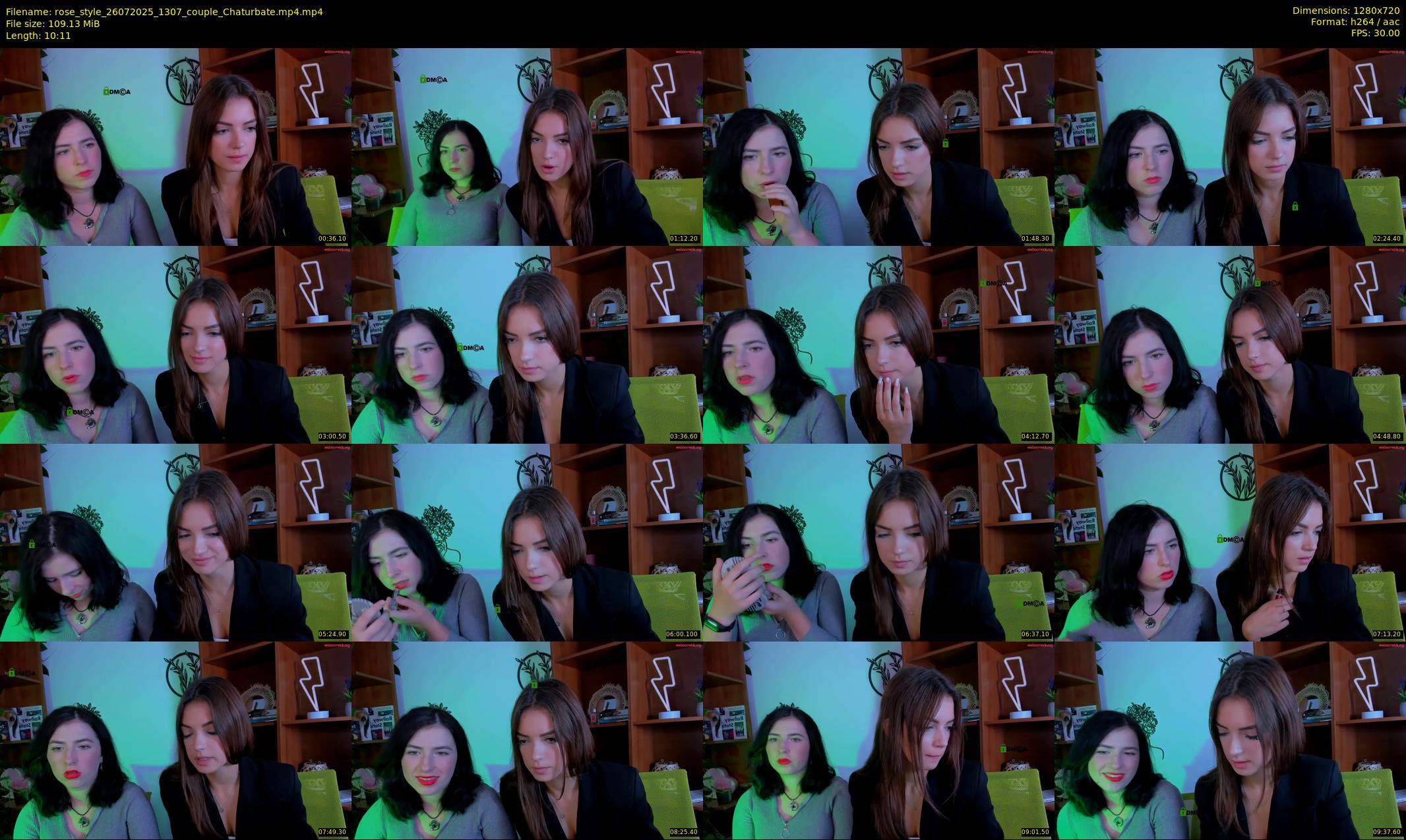 rose_style — 11 minute Chaturbate couple cam show recording, 720p, Jul 26, 2025