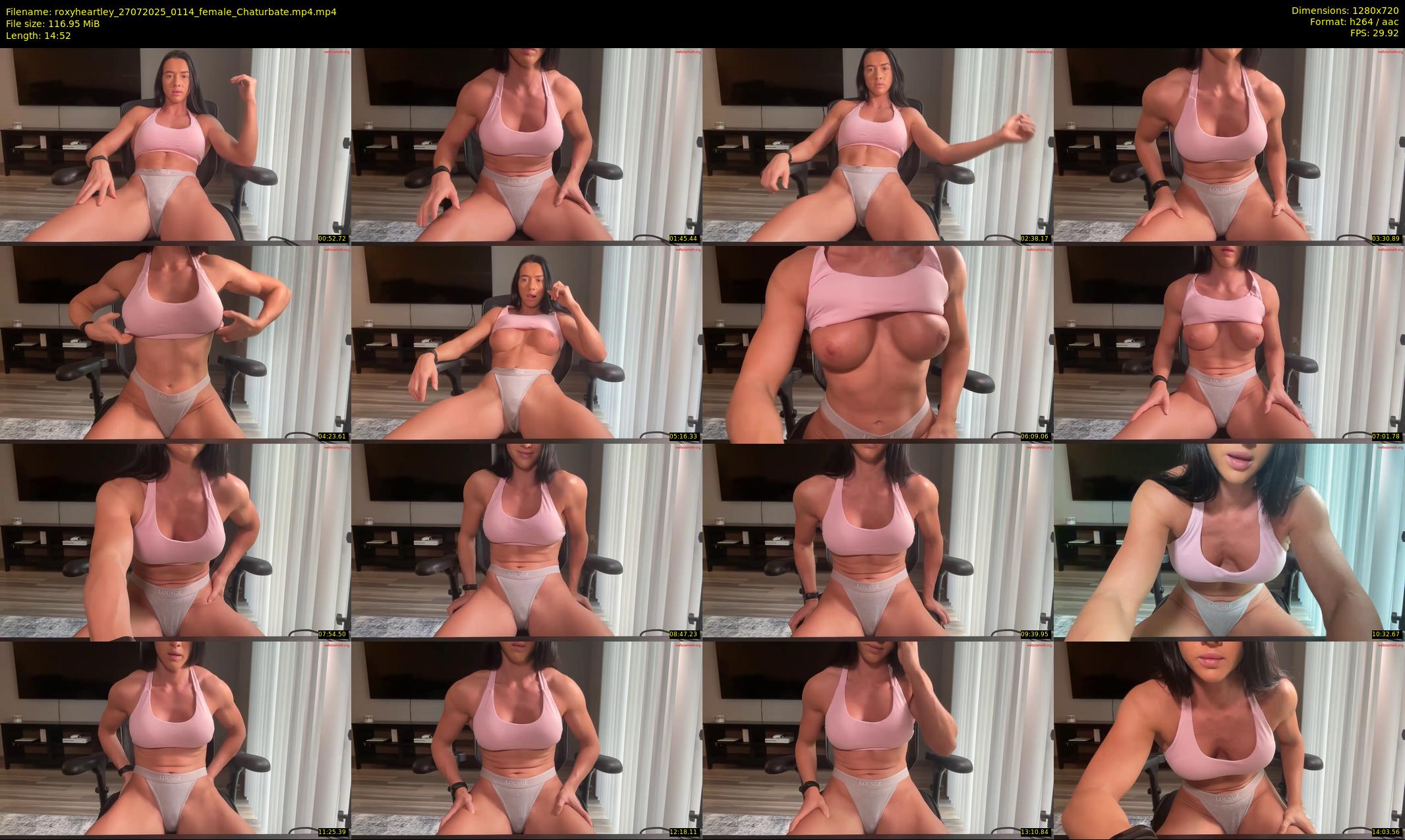roxyheartley — 15 minute Chaturbate female cam show recording, 720p, Jul 27, 2025