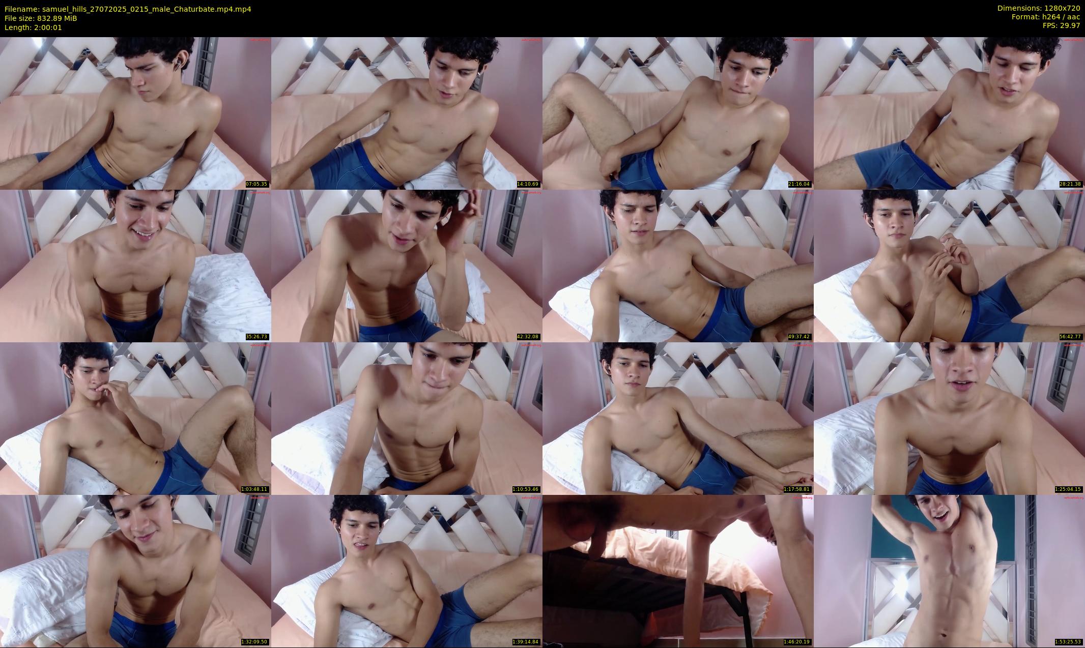 samuel_hills — 121 minute Chaturbate male cam show recording, 720p, Jul 27, 2025
