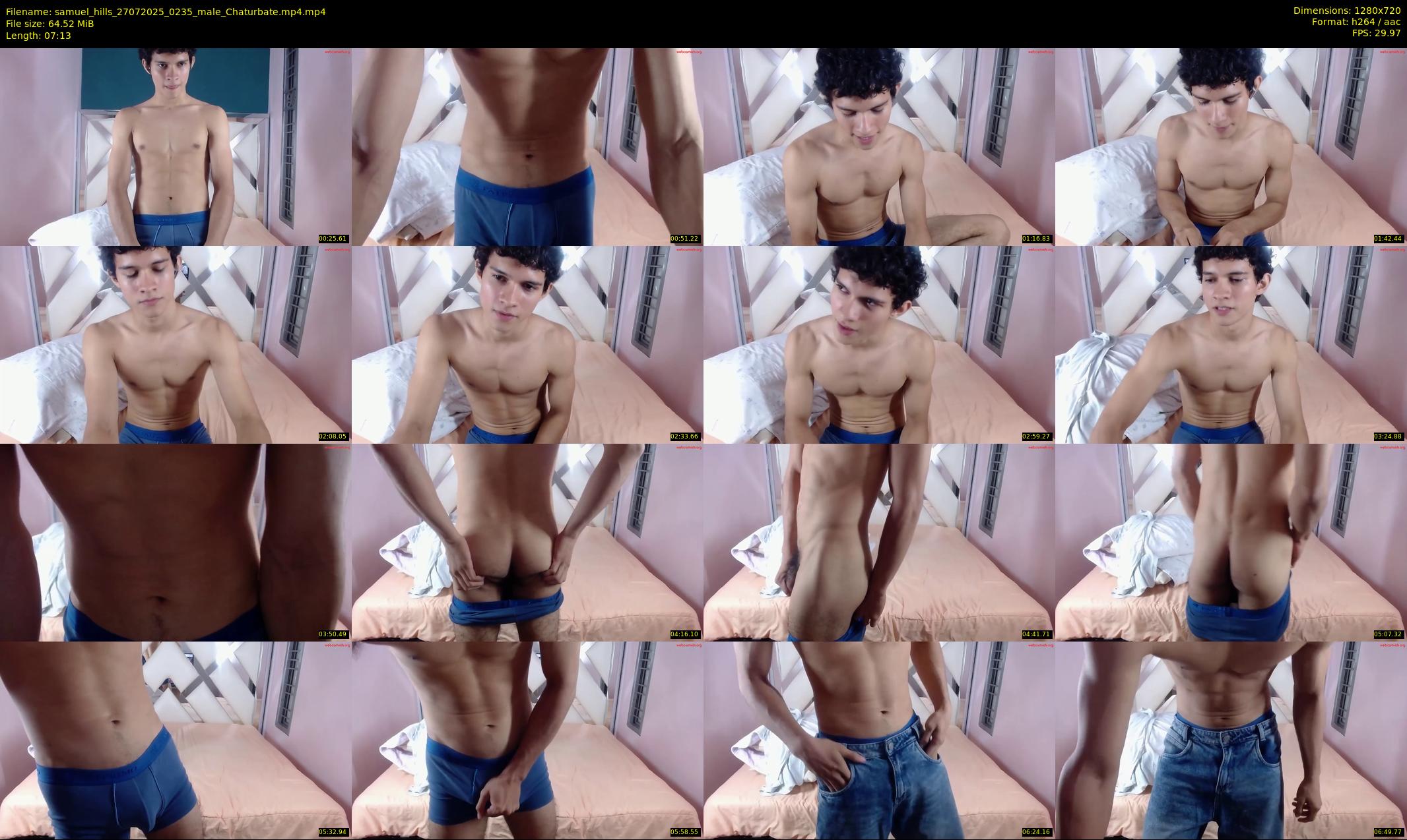 samuel_hills — 8 minute Chaturbate male cam show recording, 720p, Jul 27, 2025
