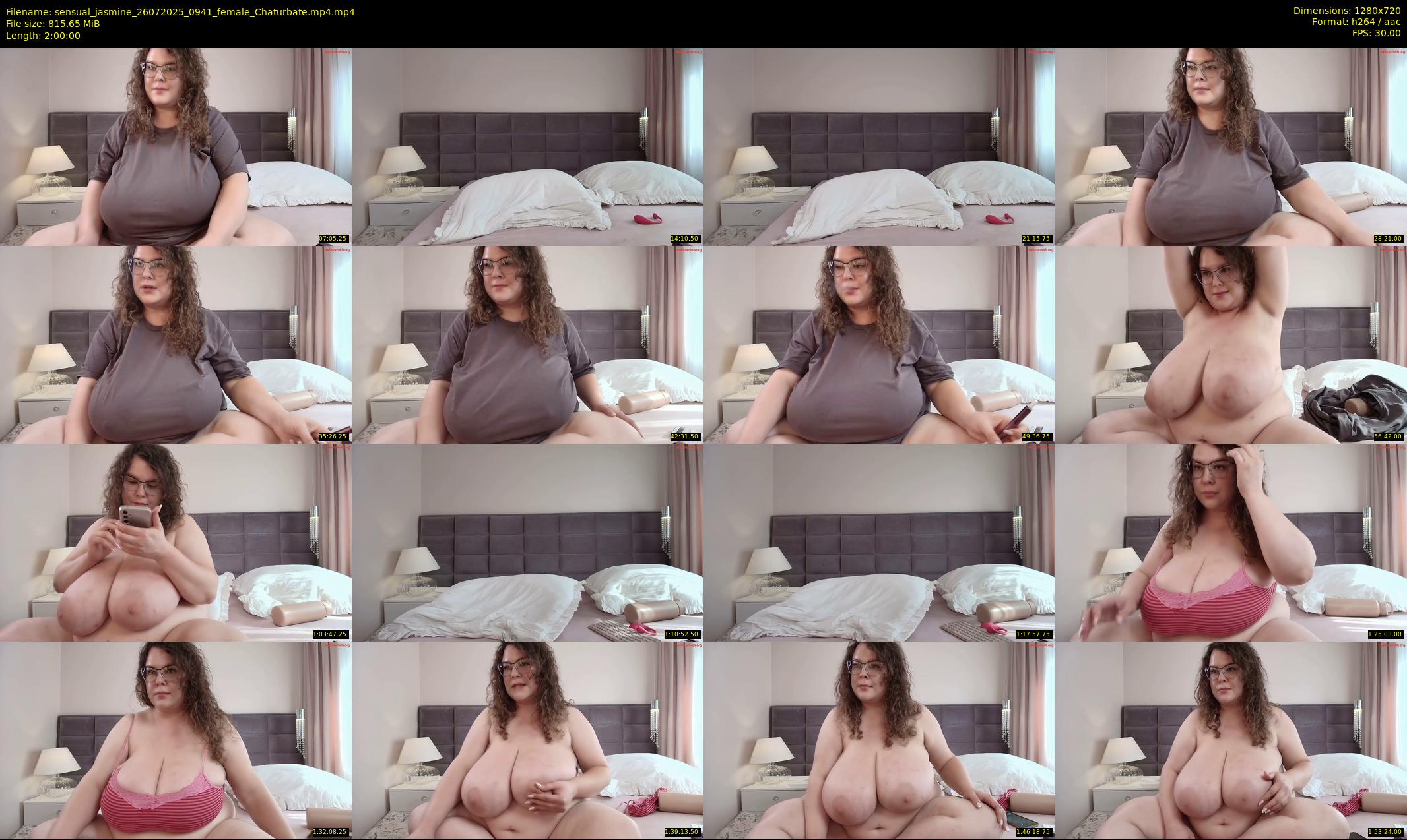sensual_jasmine — 120 minute Chaturbate female cam show recording, 720p, Jul 26, 2025