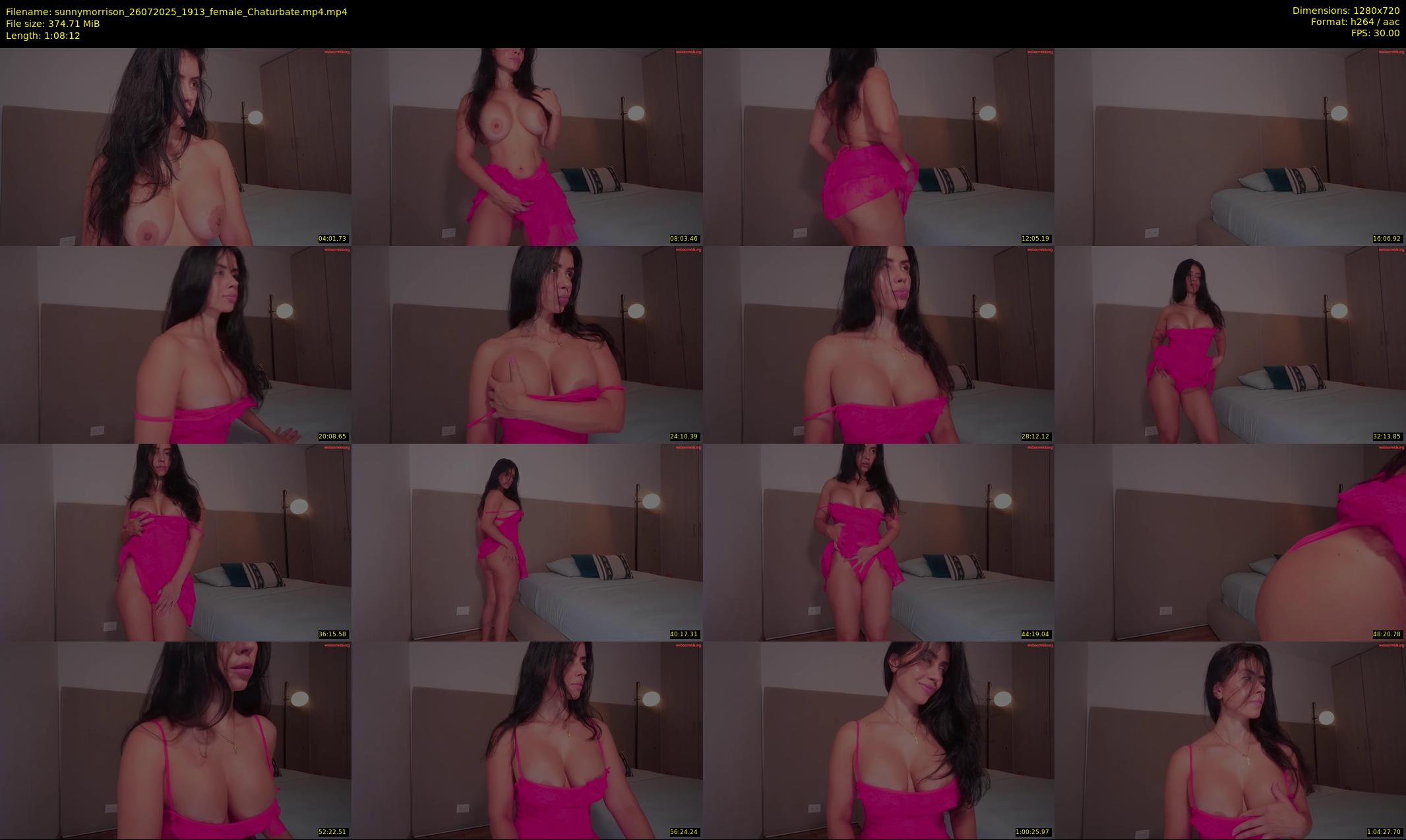 sunnymorrison — 69 minute Chaturbate female cam show recording, 720p, Jul 26, 2025