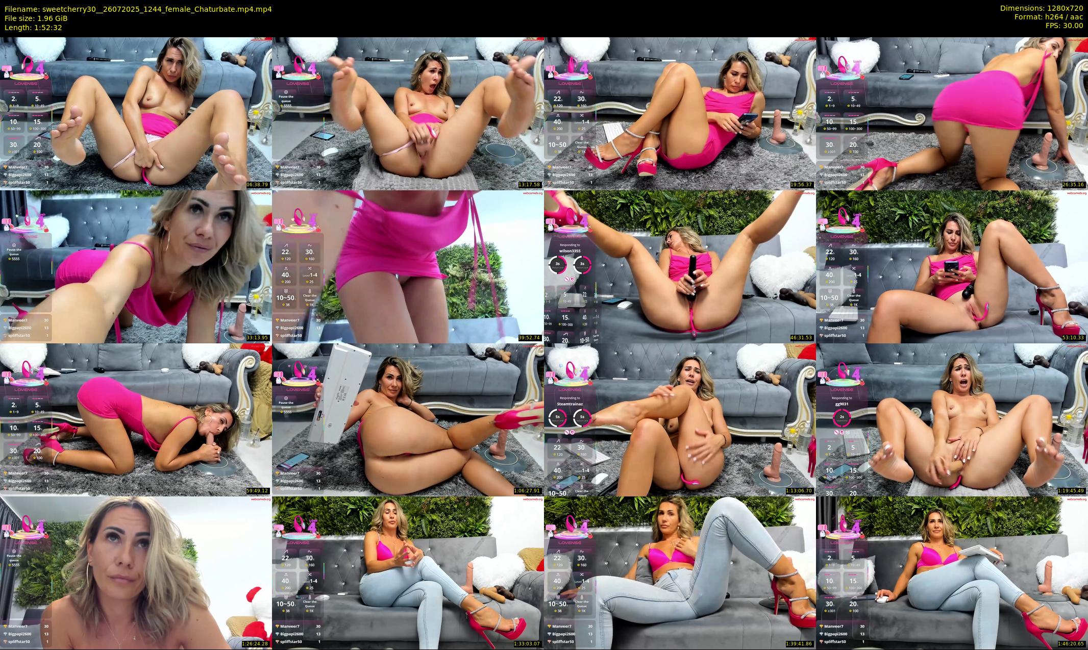 sweetcherry30_ — 113 minute Chaturbate female cam show recording, 720p, Jul 26, 2025