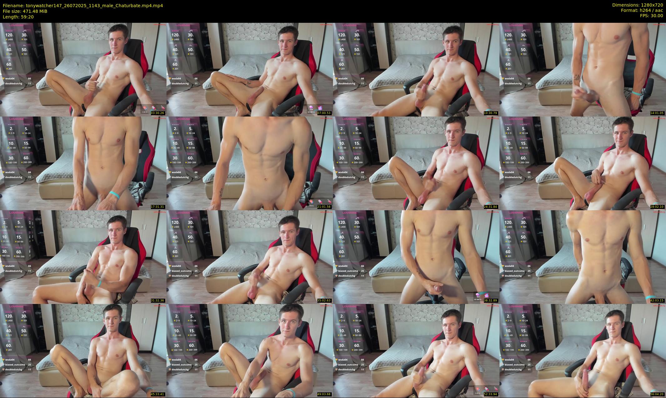 tonywatcher147 — 60 minute Chaturbate male cam show recording, 720p, Jul 26, 2025
