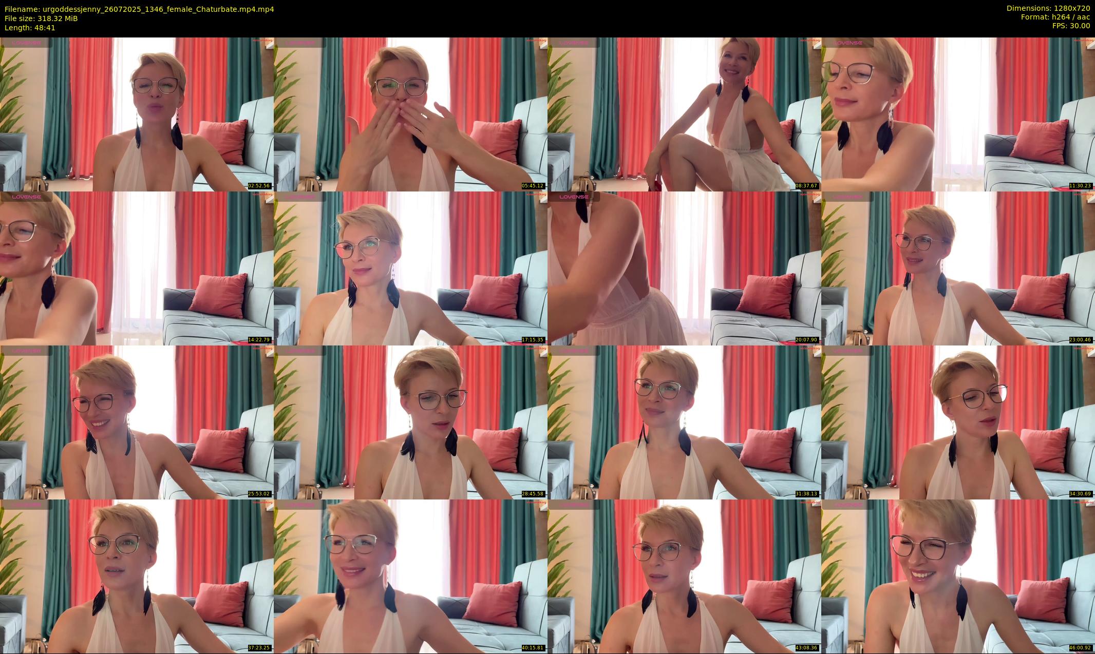 urgoddessjenny — 49 minute Chaturbate female cam show recording, 720p, Jul 26, 2025