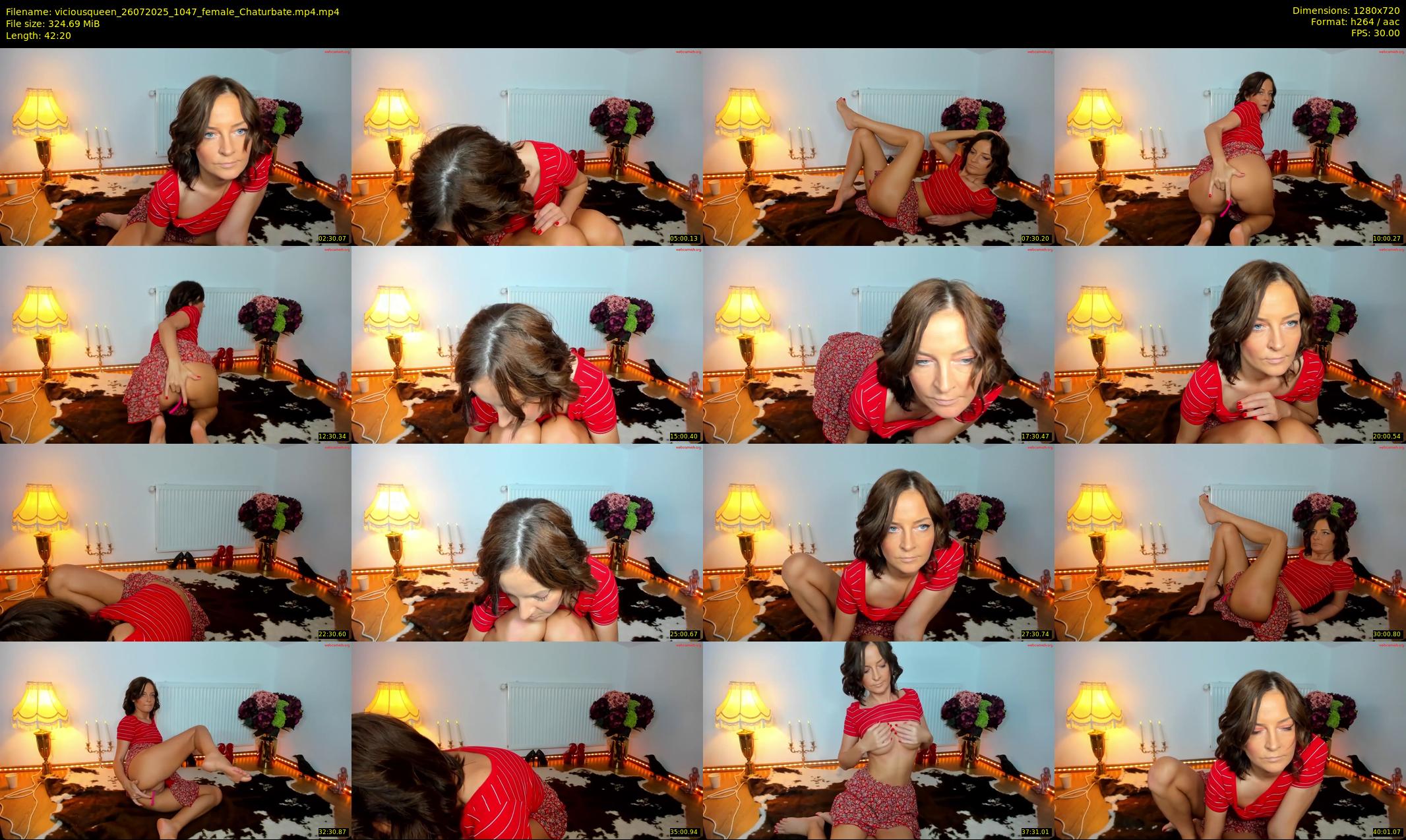viciousqueen — 43 minute Chaturbate female cam show recording, 720p, Jul 26, 2025