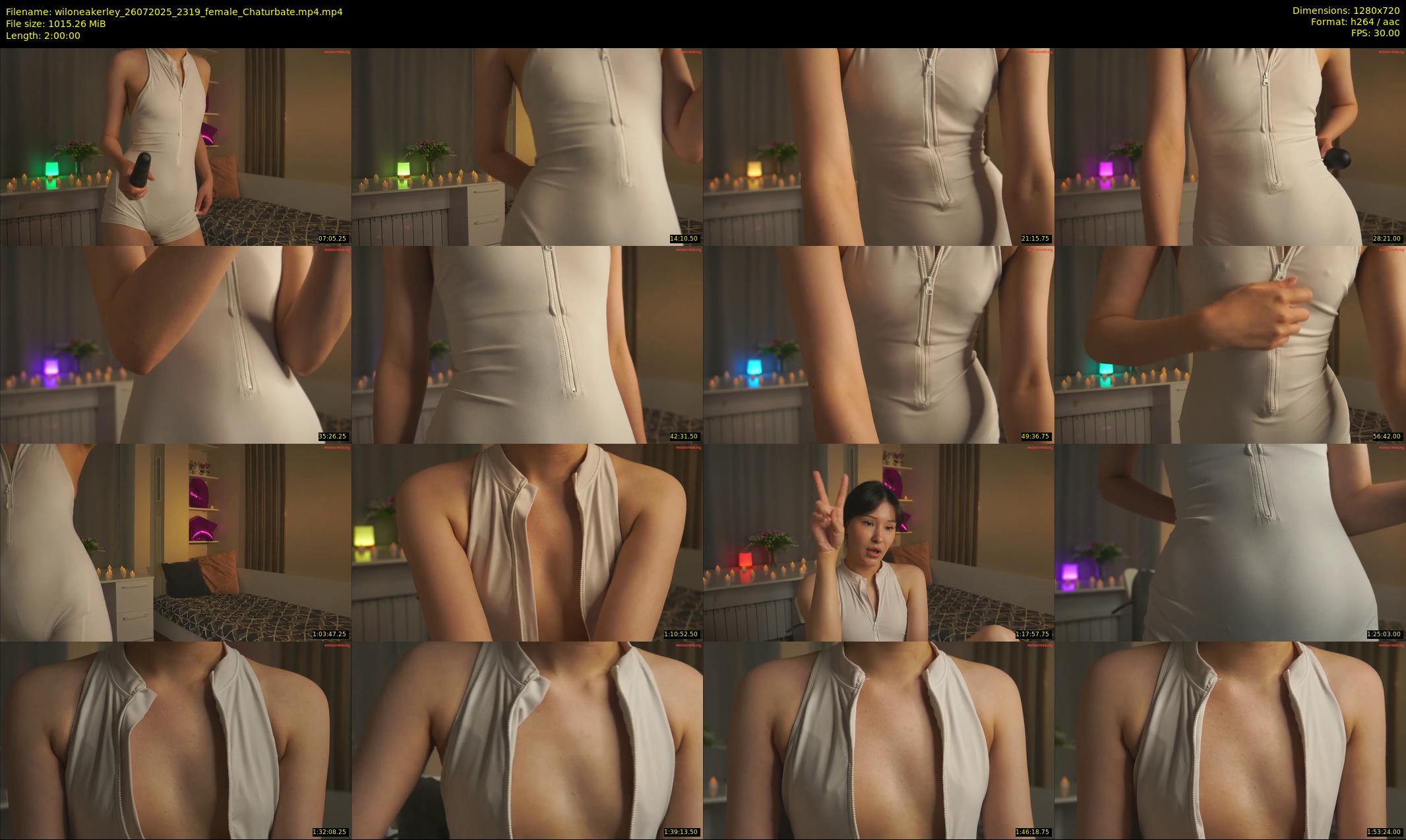 wiloneakerley — 120 minute Chaturbate female cam show recording, 720p, Jul 26, 2025