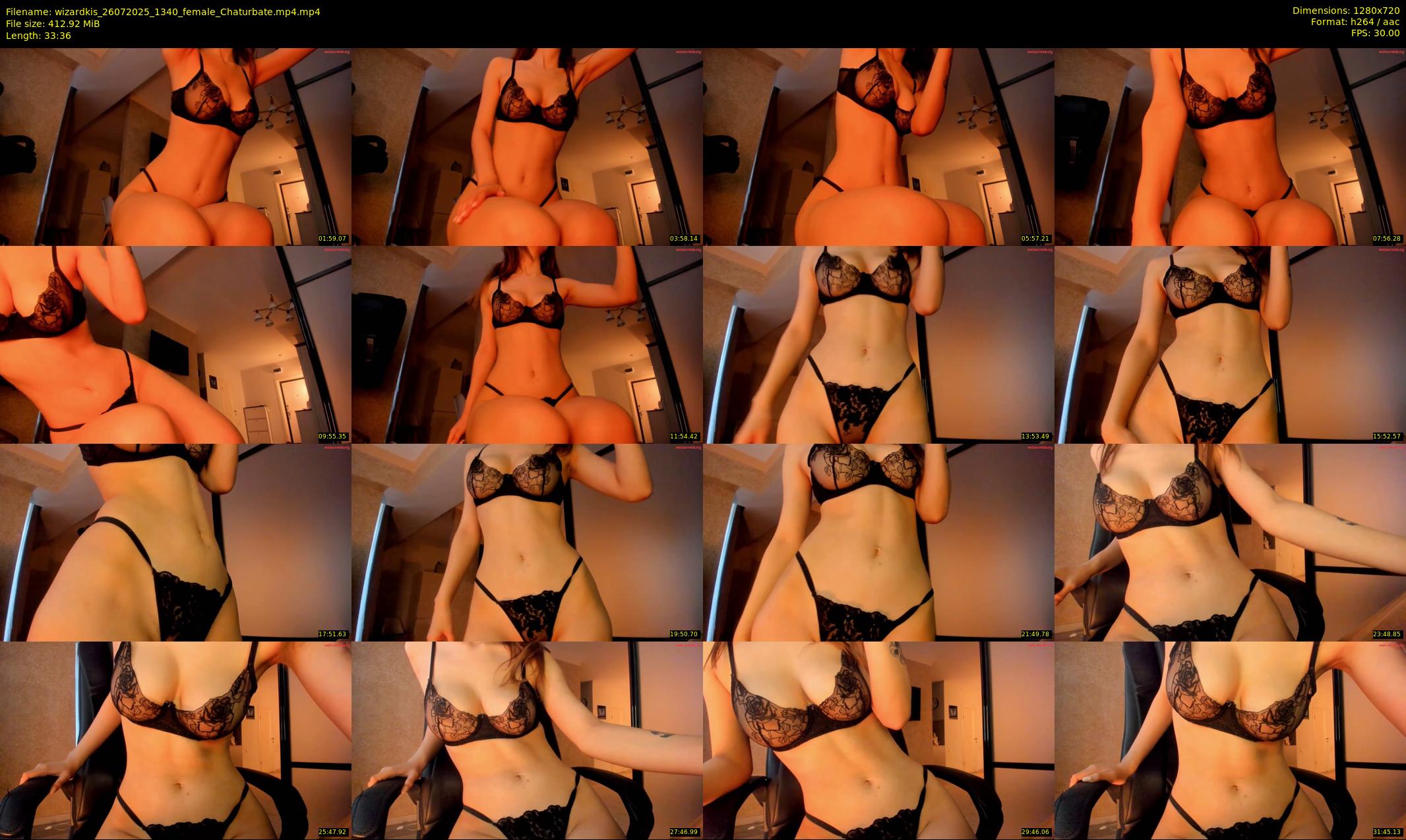 wizardkis — 34 minute Chaturbate female cam show recording, 720p, Jul 26, 2025