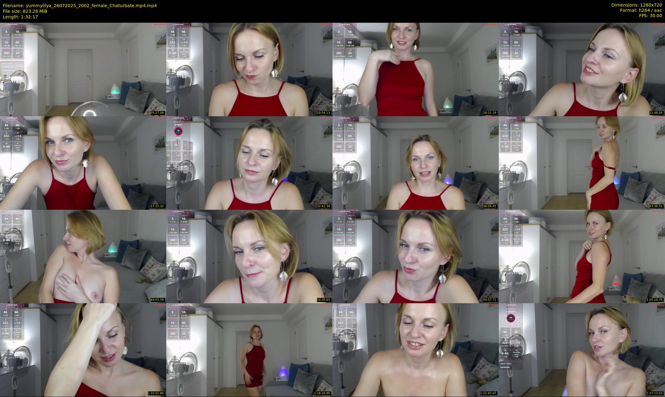 yummylilya — 93 minute Chaturbate female cam show recording, 720p, Jul 26, 2025