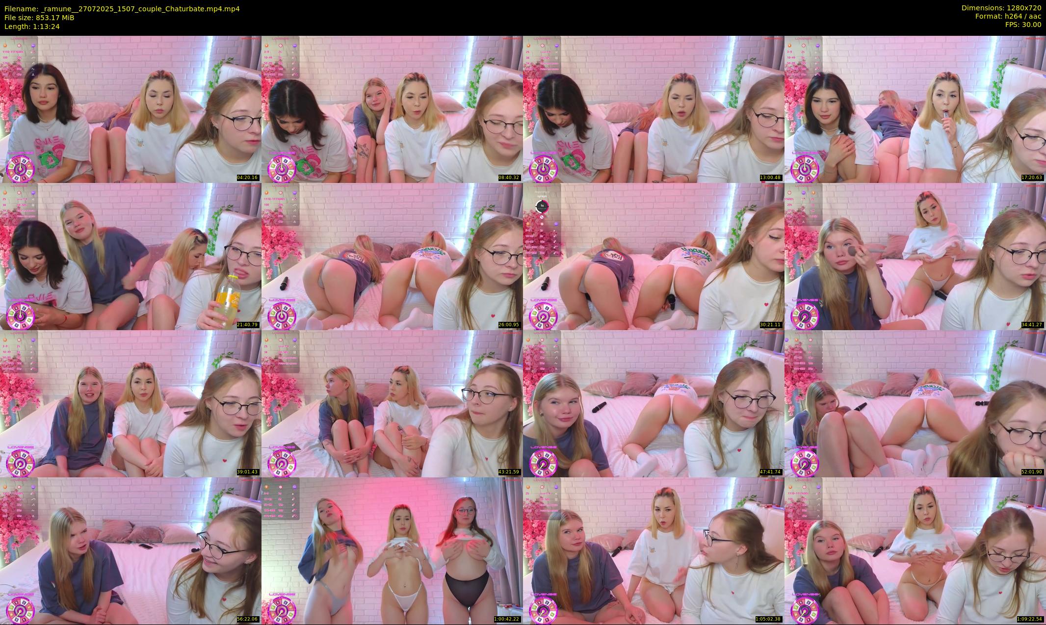 _ramune_ — 74 minute Chaturbate couple cam show recording, 720p, Jul 27, 2025