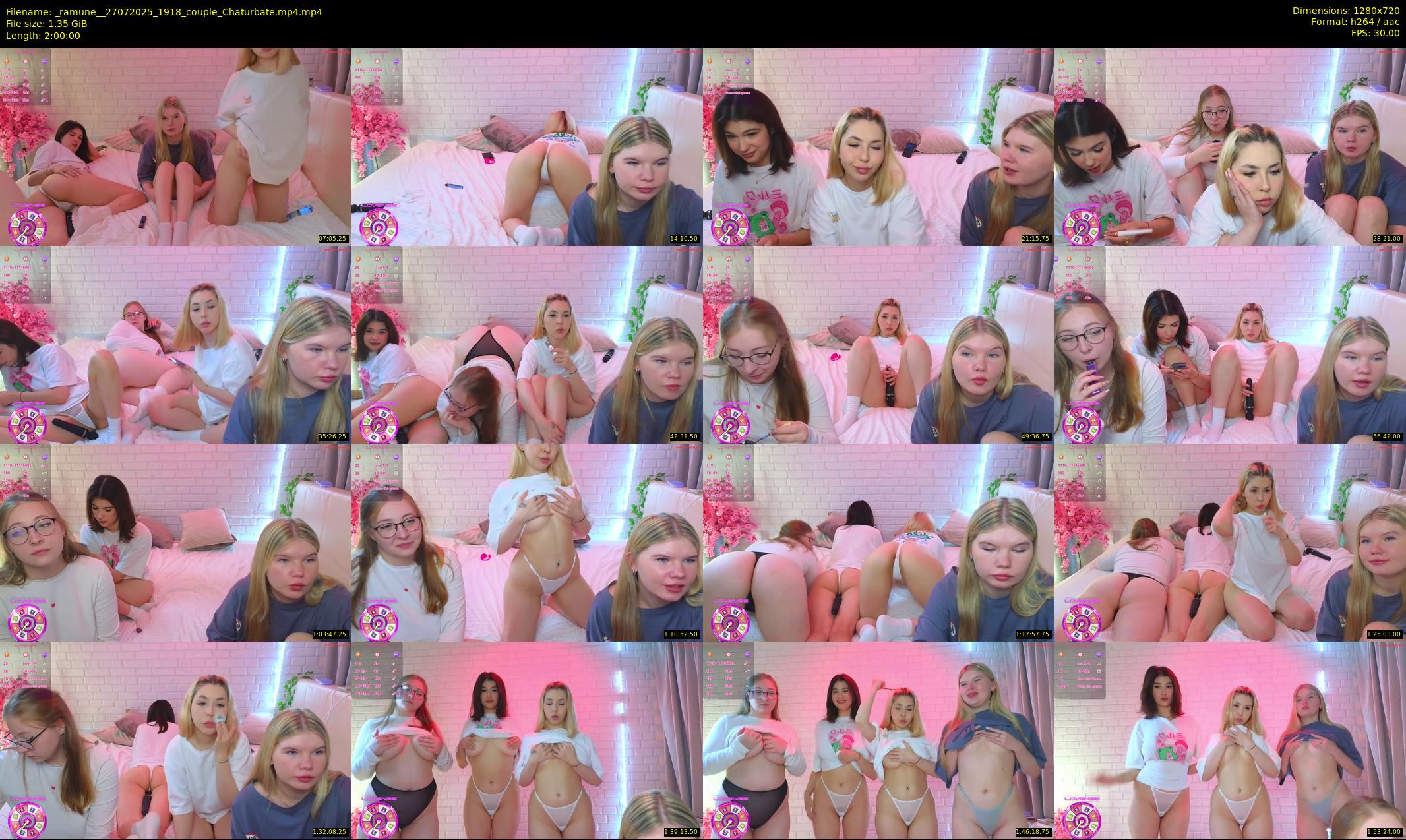 _ramune_ — 120 minute Chaturbate couple cam show recording, 720p, Jul 27, 2025