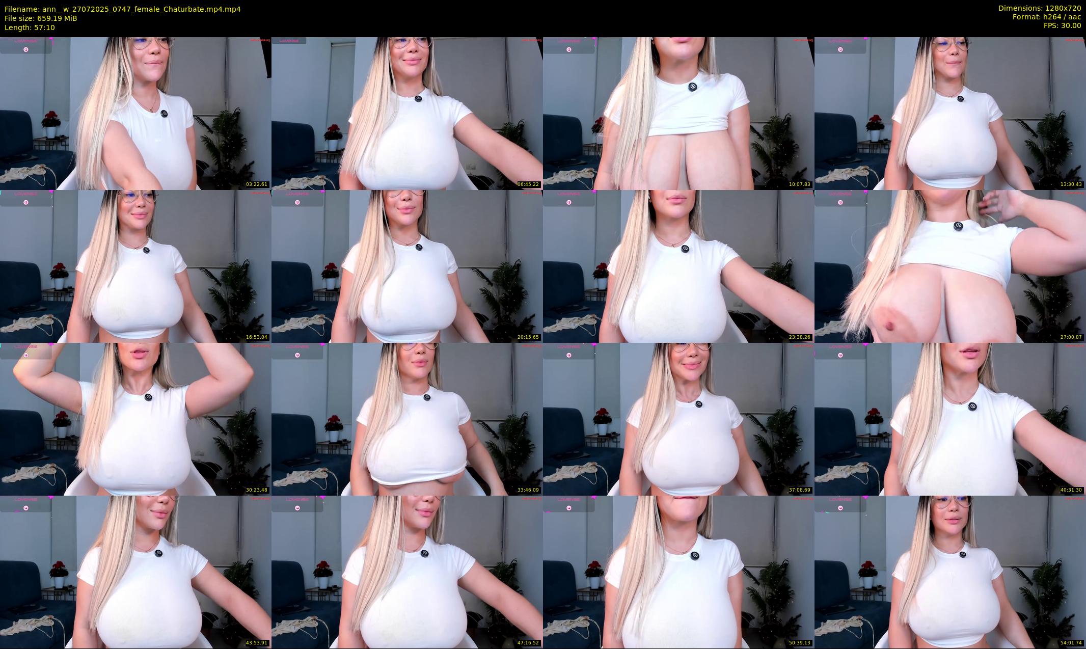 ann__w — 58 minute Chaturbate female cam show recording, 720p, Jul 27, 2025