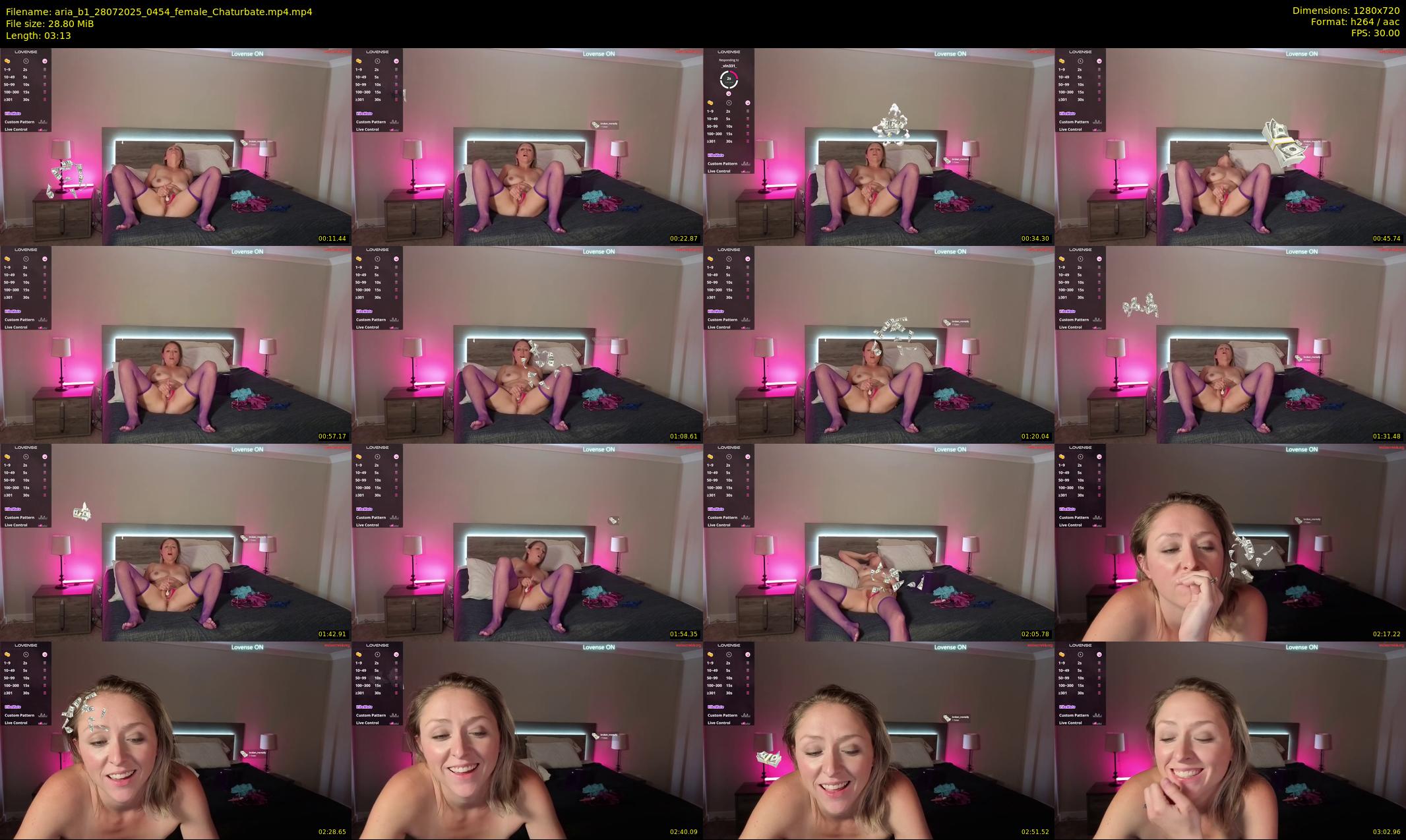 aria_b1 — 4 minute Chaturbate female cam show recording, 720p, Jul 28, 2025