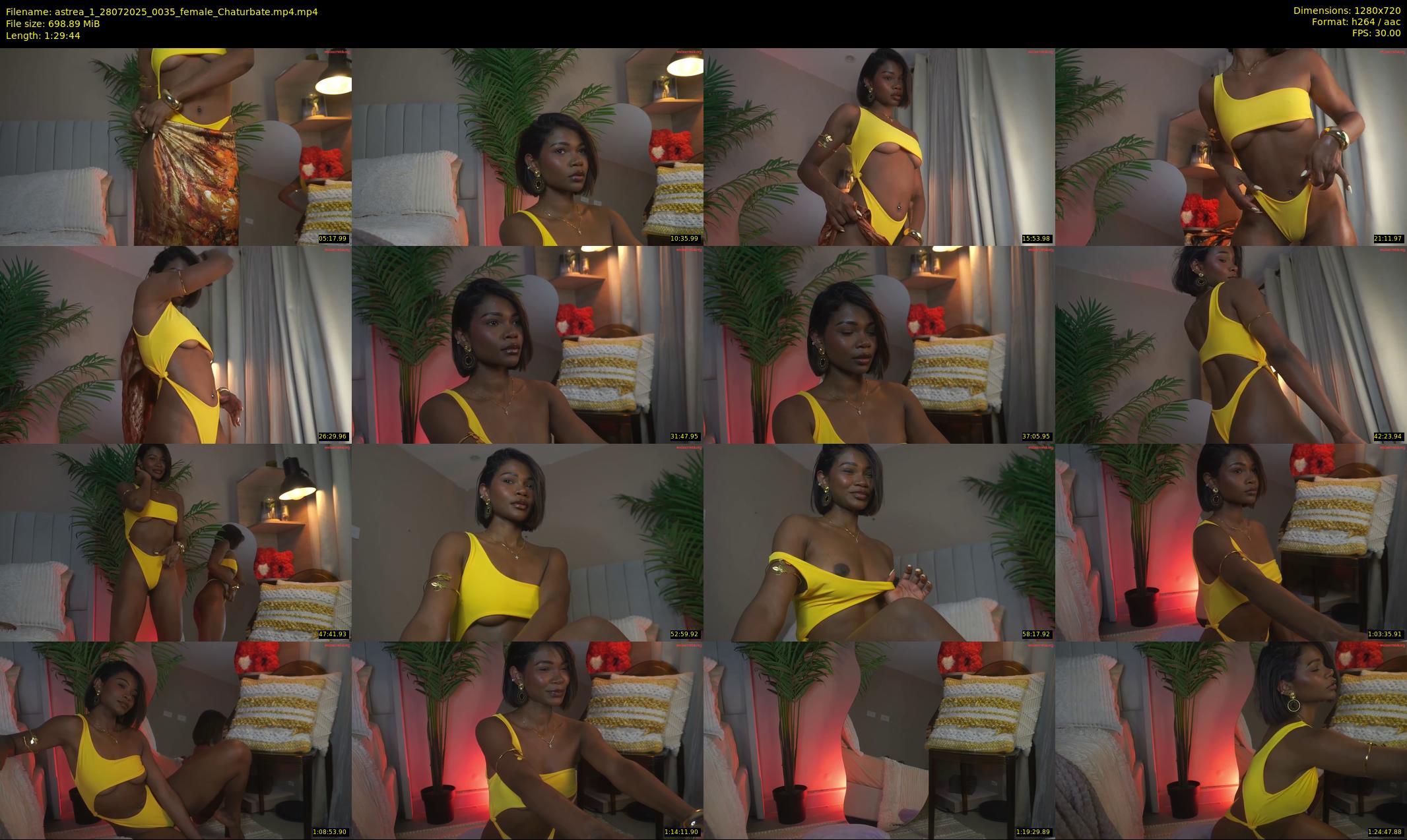 astrea_1 — 90 minute Chaturbate female cam show recording, 720p, Jul 28, 2025