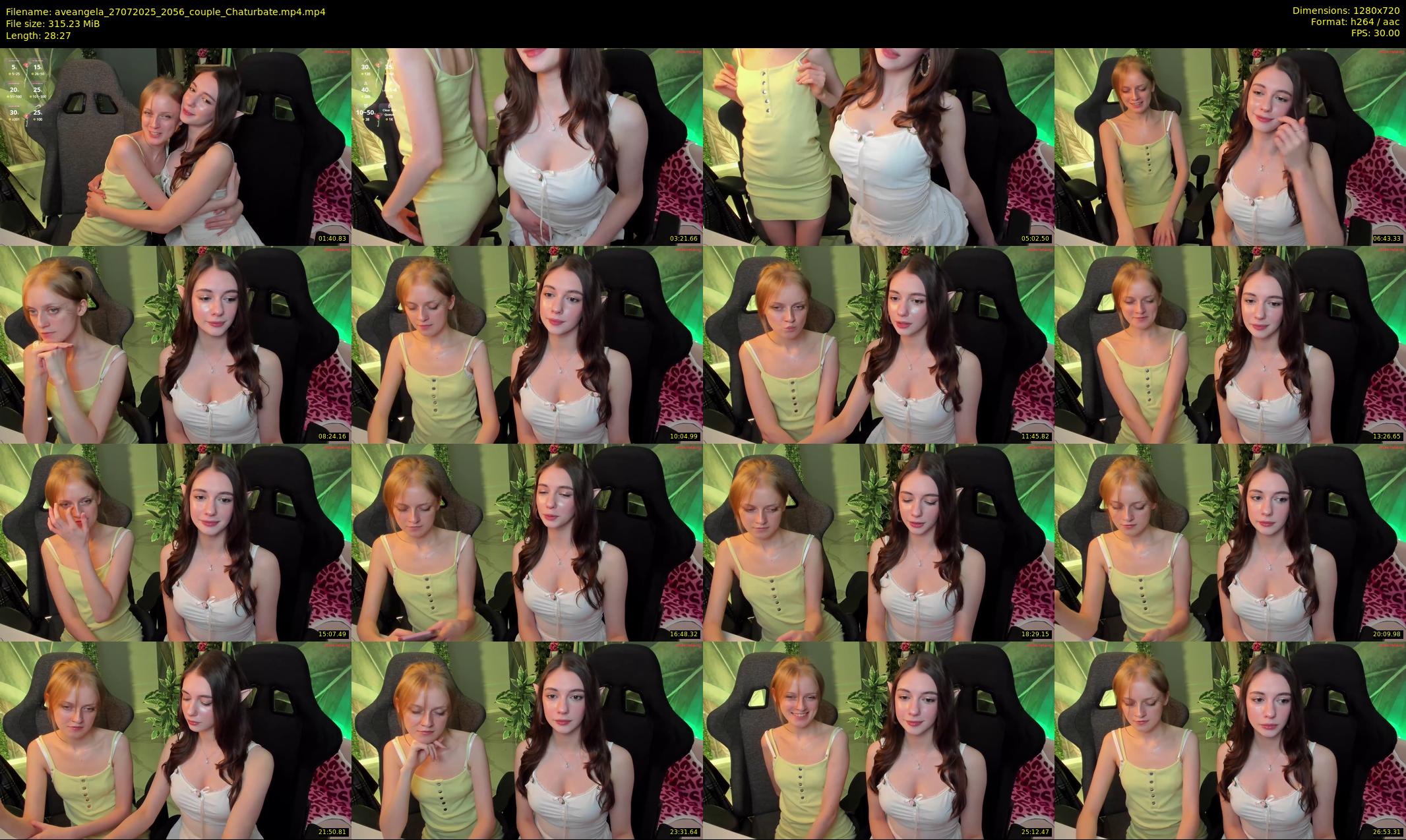 aveangela — 29 minute Chaturbate couple cam show recording, 720p, Jul 27, 2025