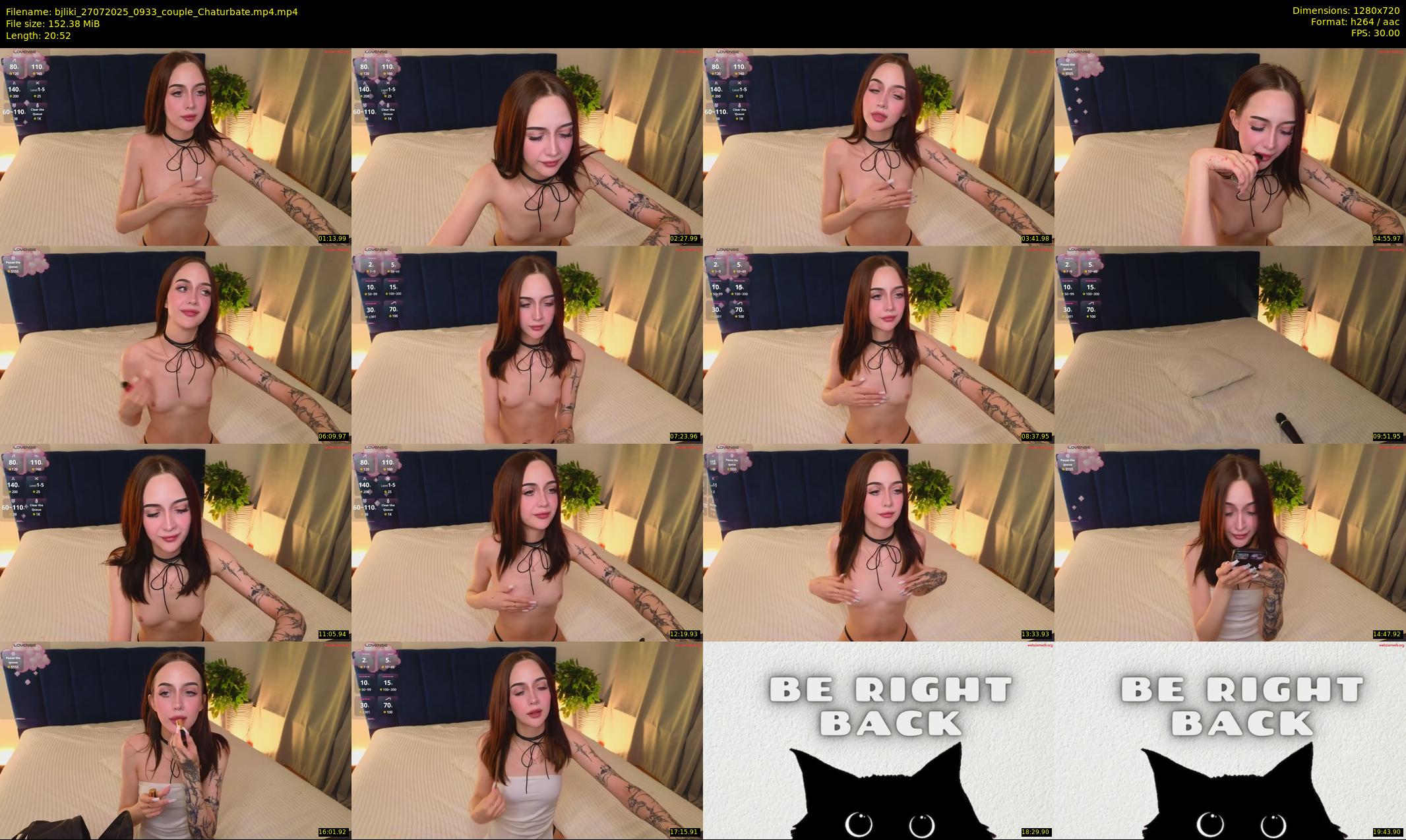 bjliki — 21 minute Chaturbate couple cam show recording, 720p, Jul 27, 2025
