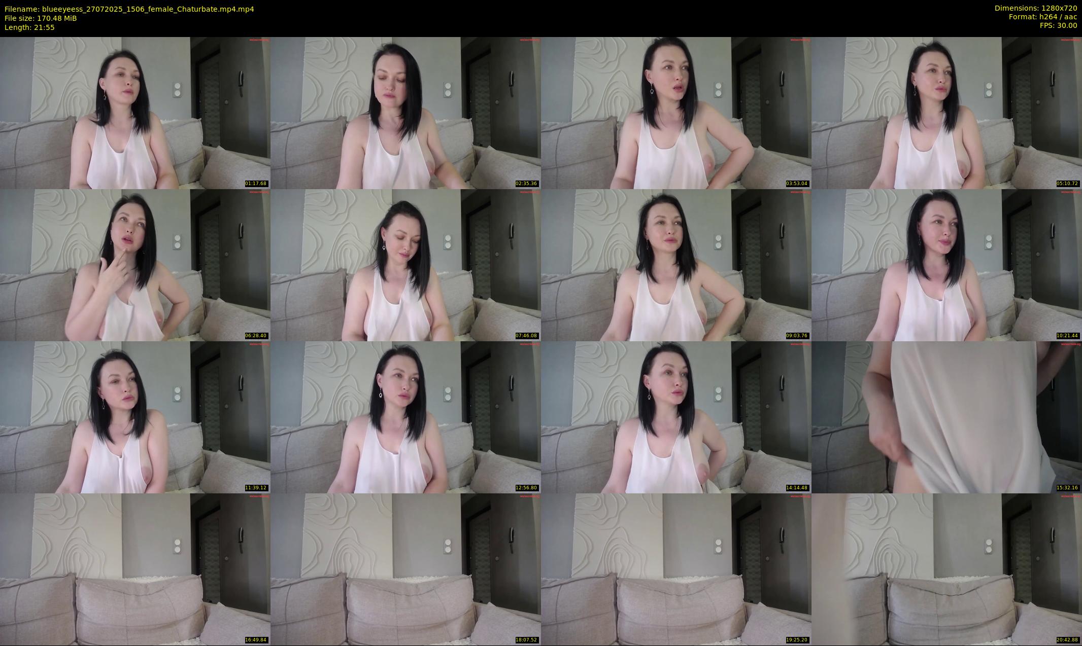 blueeyeess — 22 minute Chaturbate female cam show recording, 720p, Jul 27, 2025