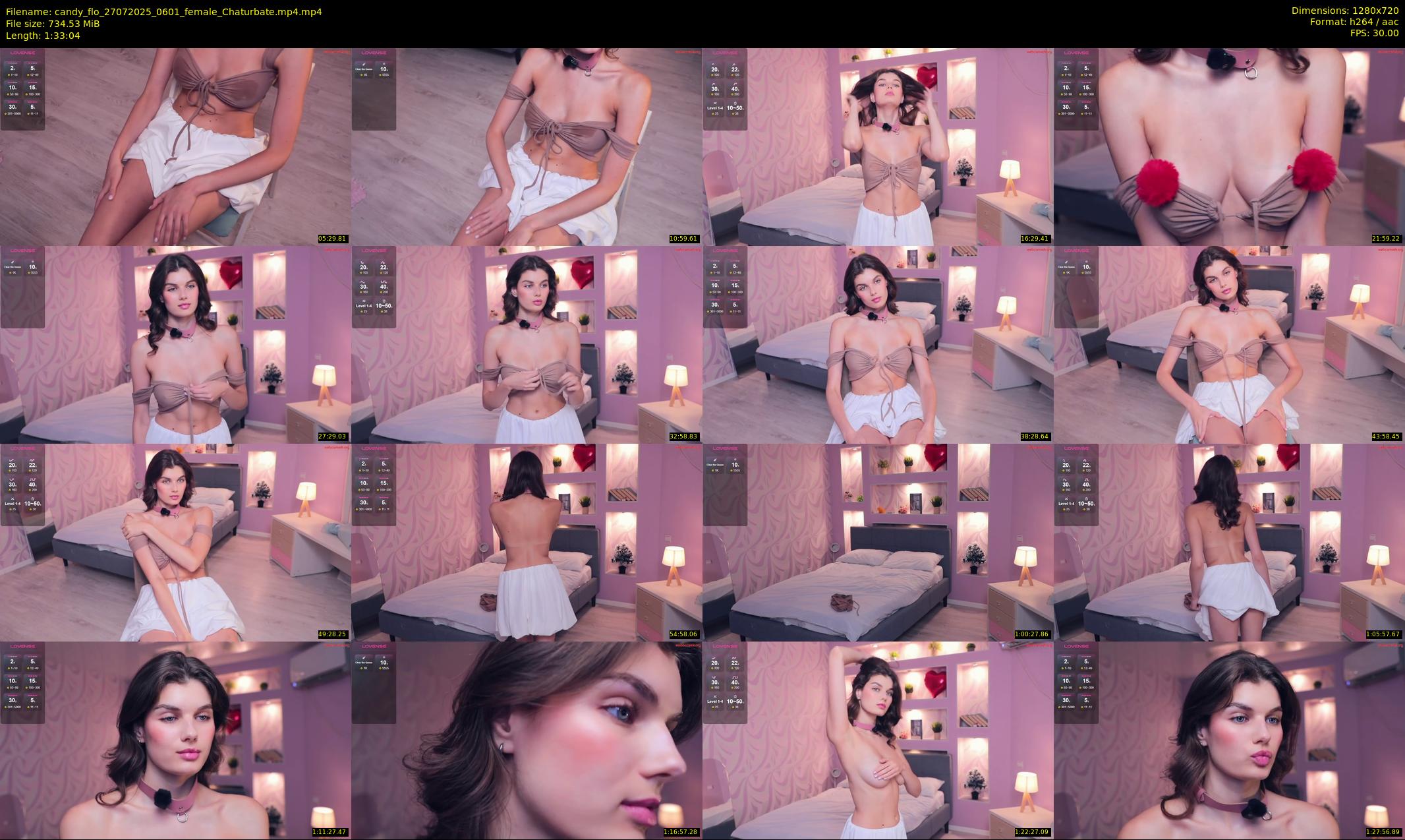 candy_flo — 94 minute Chaturbate female cam show recording, 720p, Jul 27, 2025