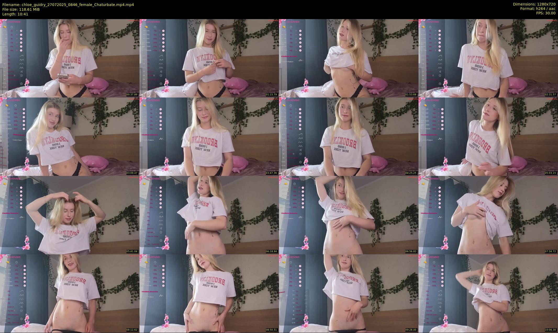 chloe_guidry — 11 minute Chaturbate female cam show recording, 720p, Jul 27, 2025