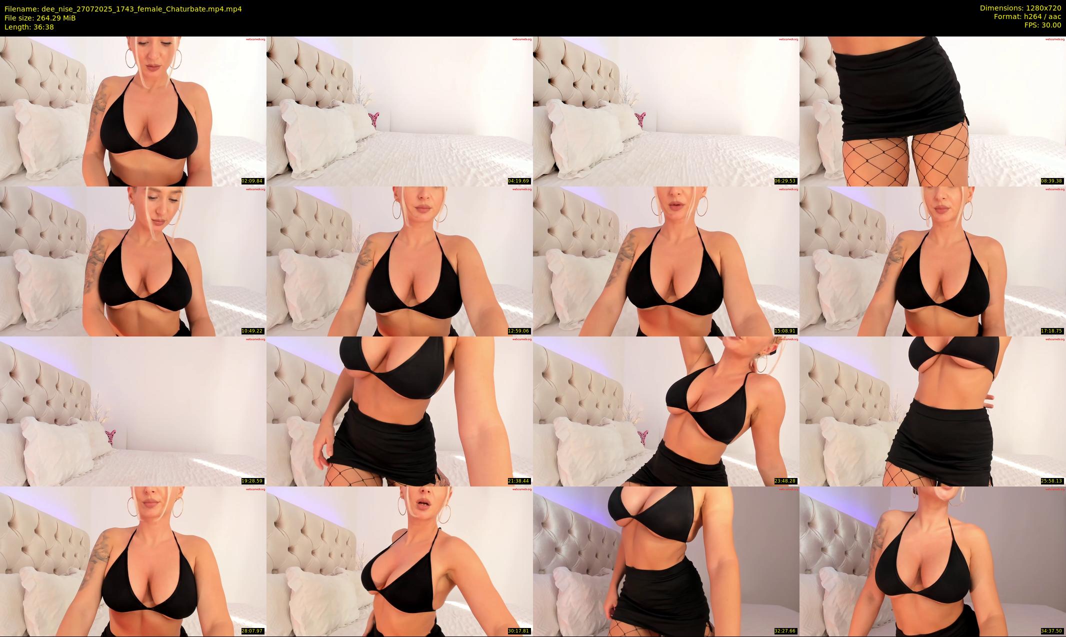 dee_nise — 37 minute Chaturbate female cam show recording, 720p, Jul 27, 2025