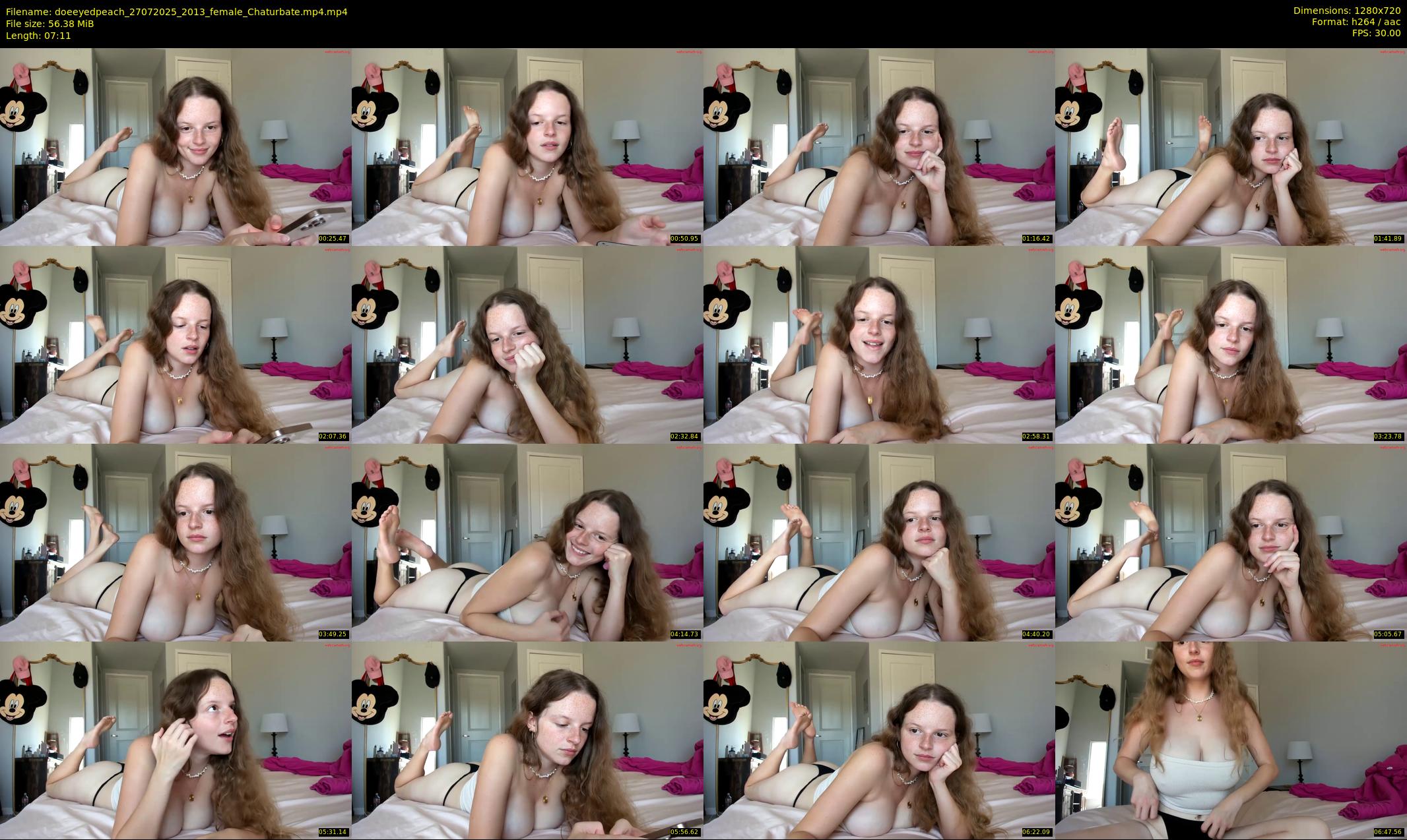 doeeyedpeach — 8 minute Chaturbate female cam show recording, 720p, Jul 27, 2025