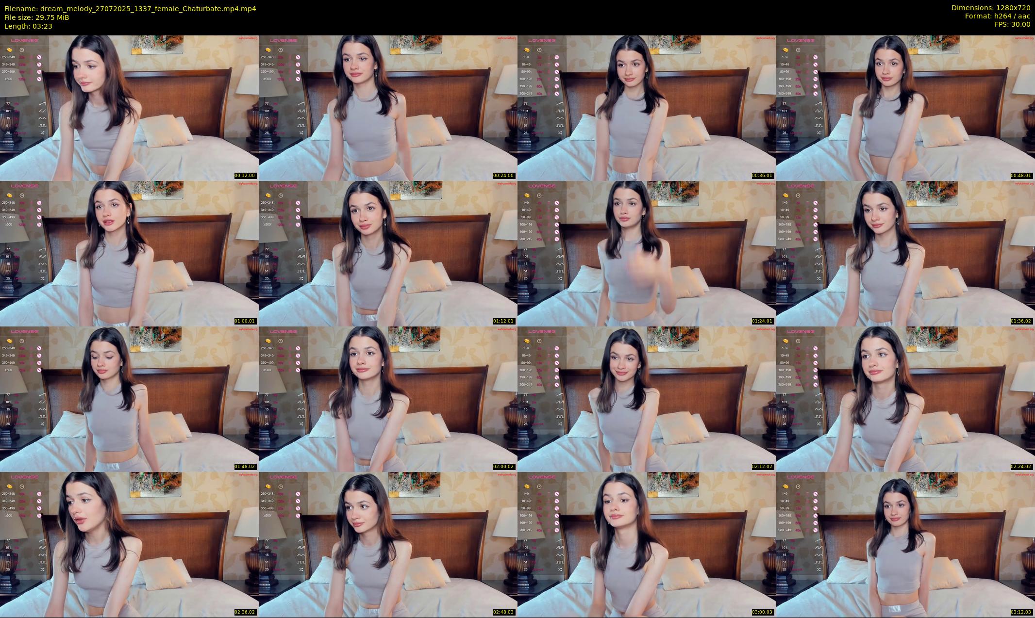 dream_melody — 4 minute Chaturbate female cam show recording, 720p, Jul 27, 2025