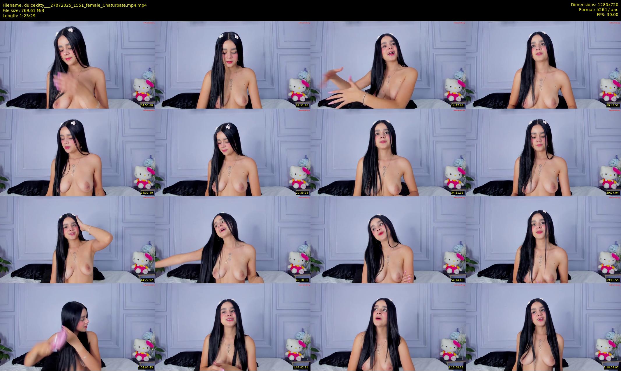 dulcekitty__ — 84 minute Chaturbate female cam show recording, 720p, Jul 27, 2025