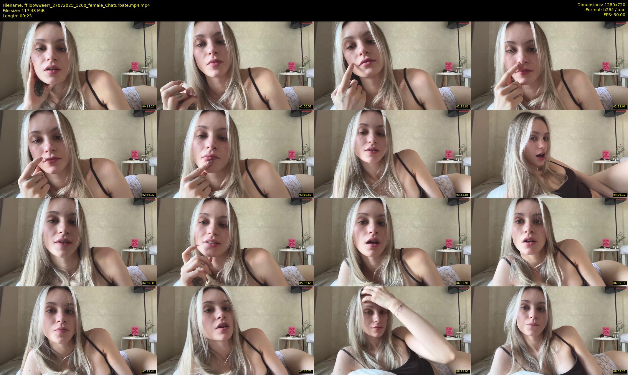 fflloowweerr — 10 minute Chaturbate couple cam show recording, 720p, Jul 27, 2025